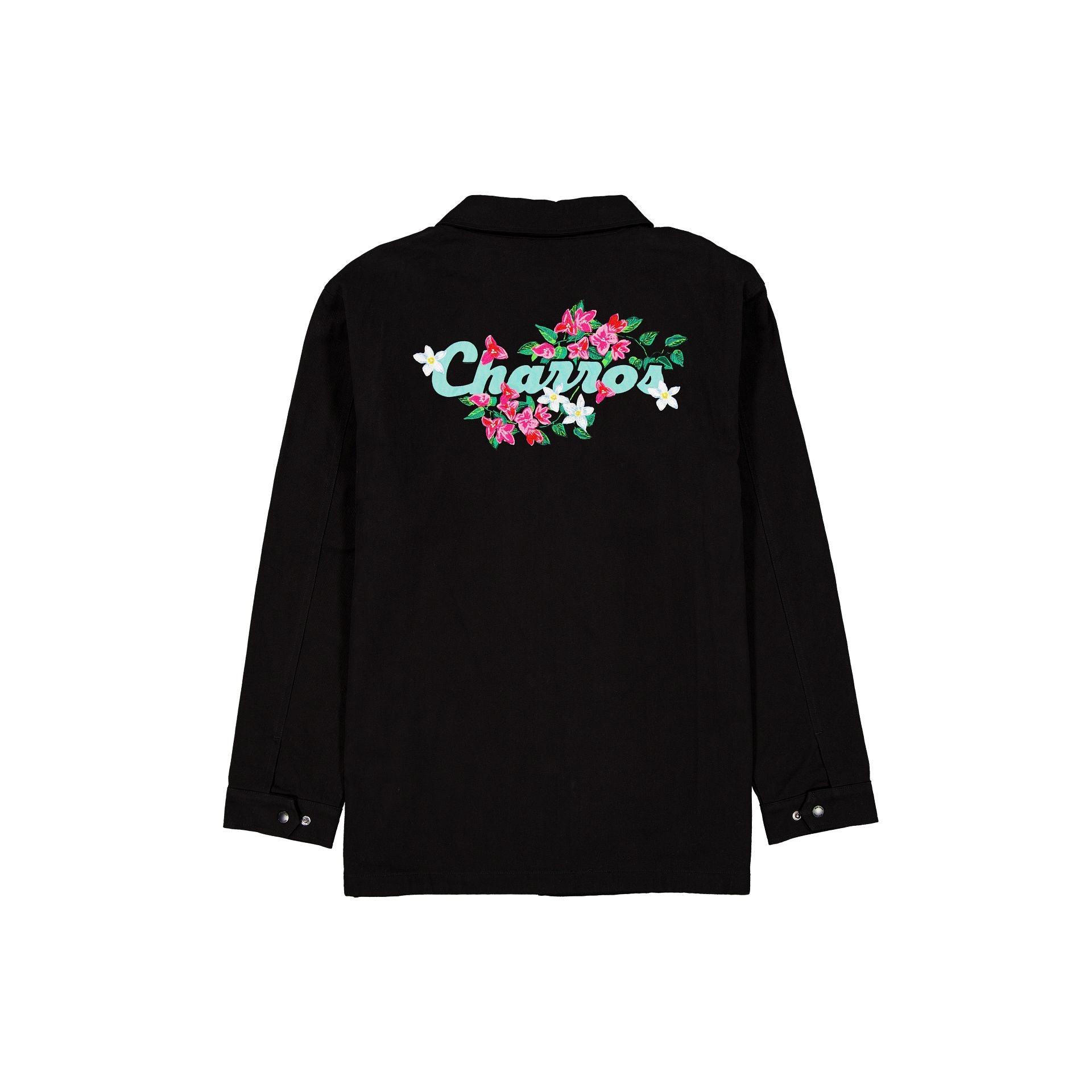 New Era Black Floral Jacket