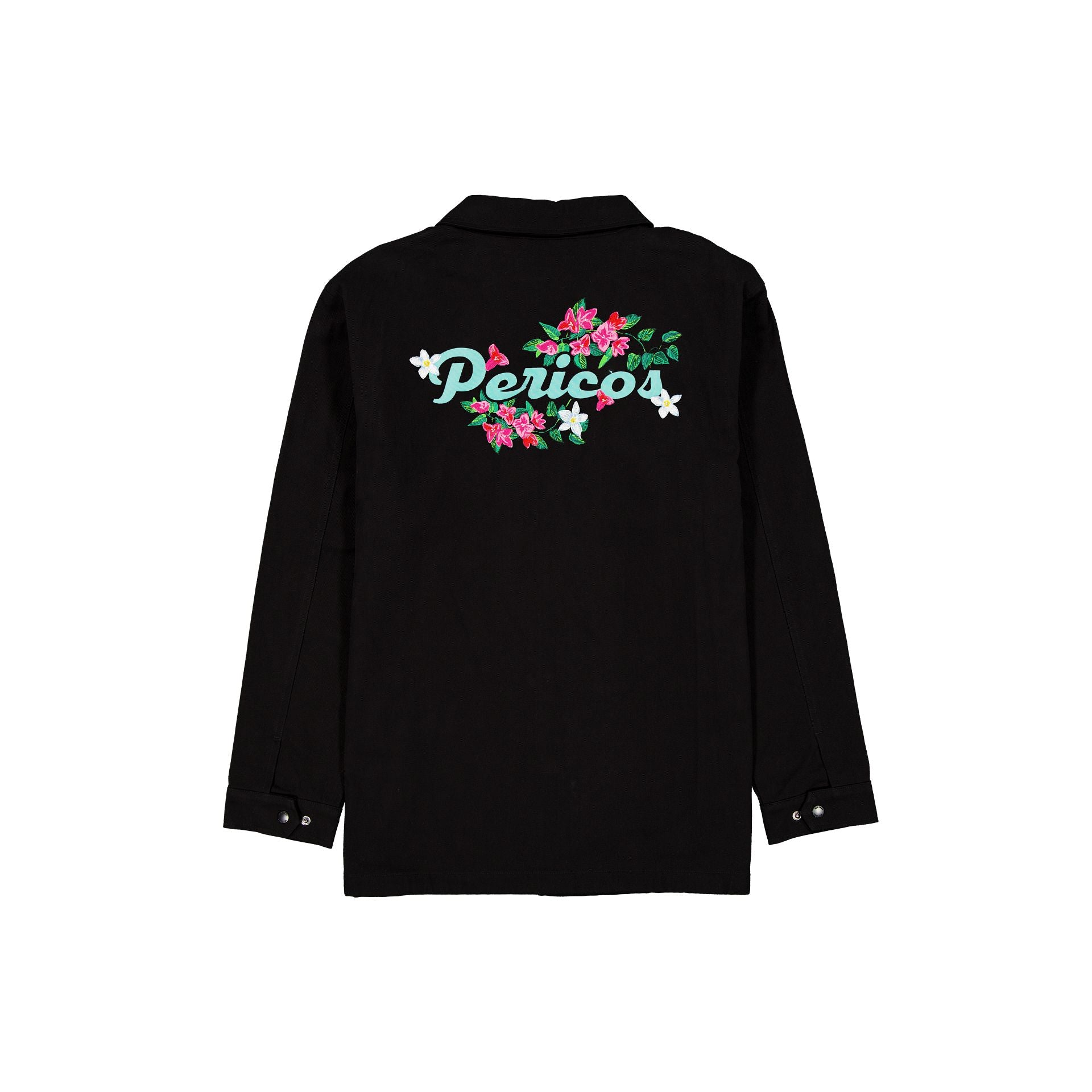 New Era Black Floral Jacket