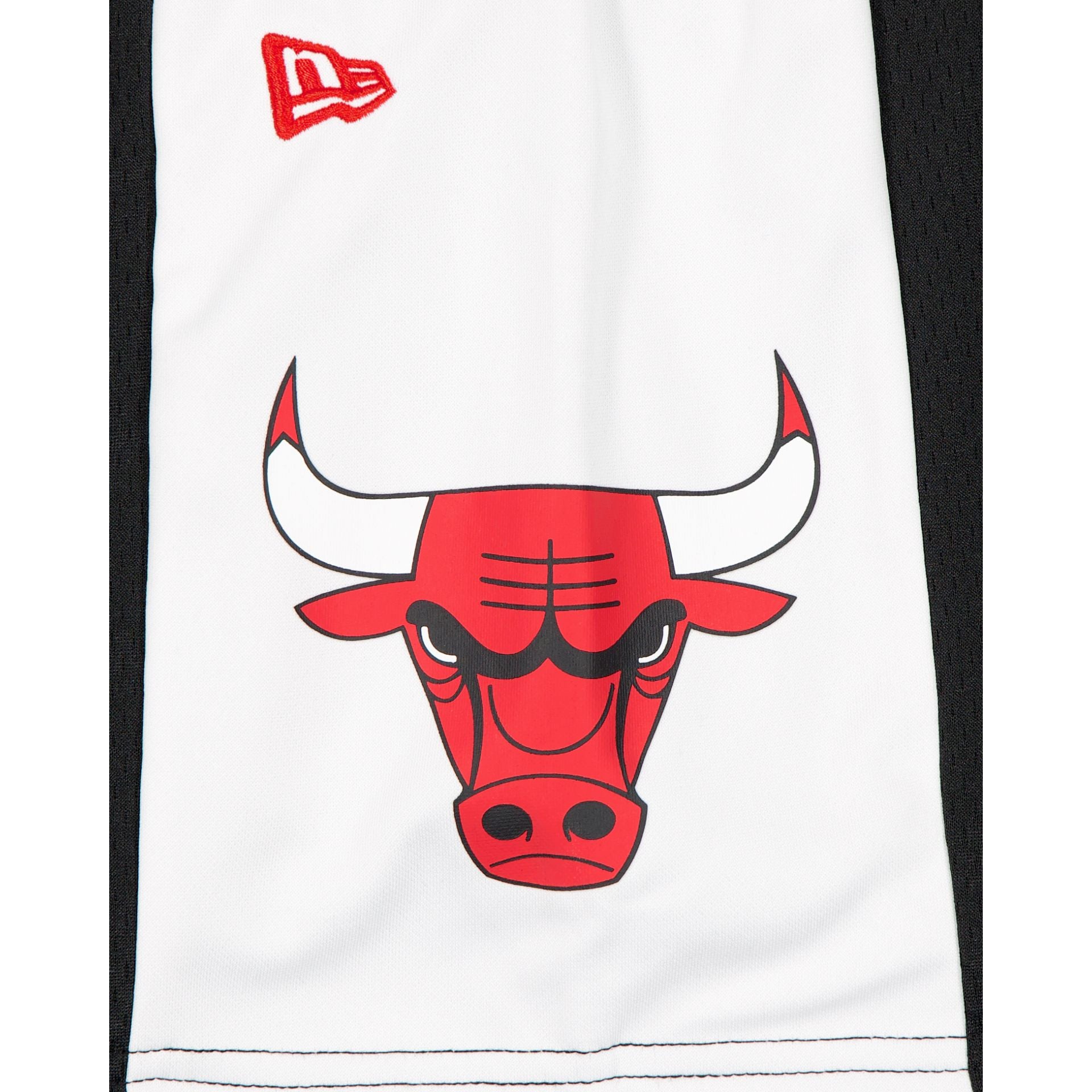 New Era Black Graphic Mesh Shorts