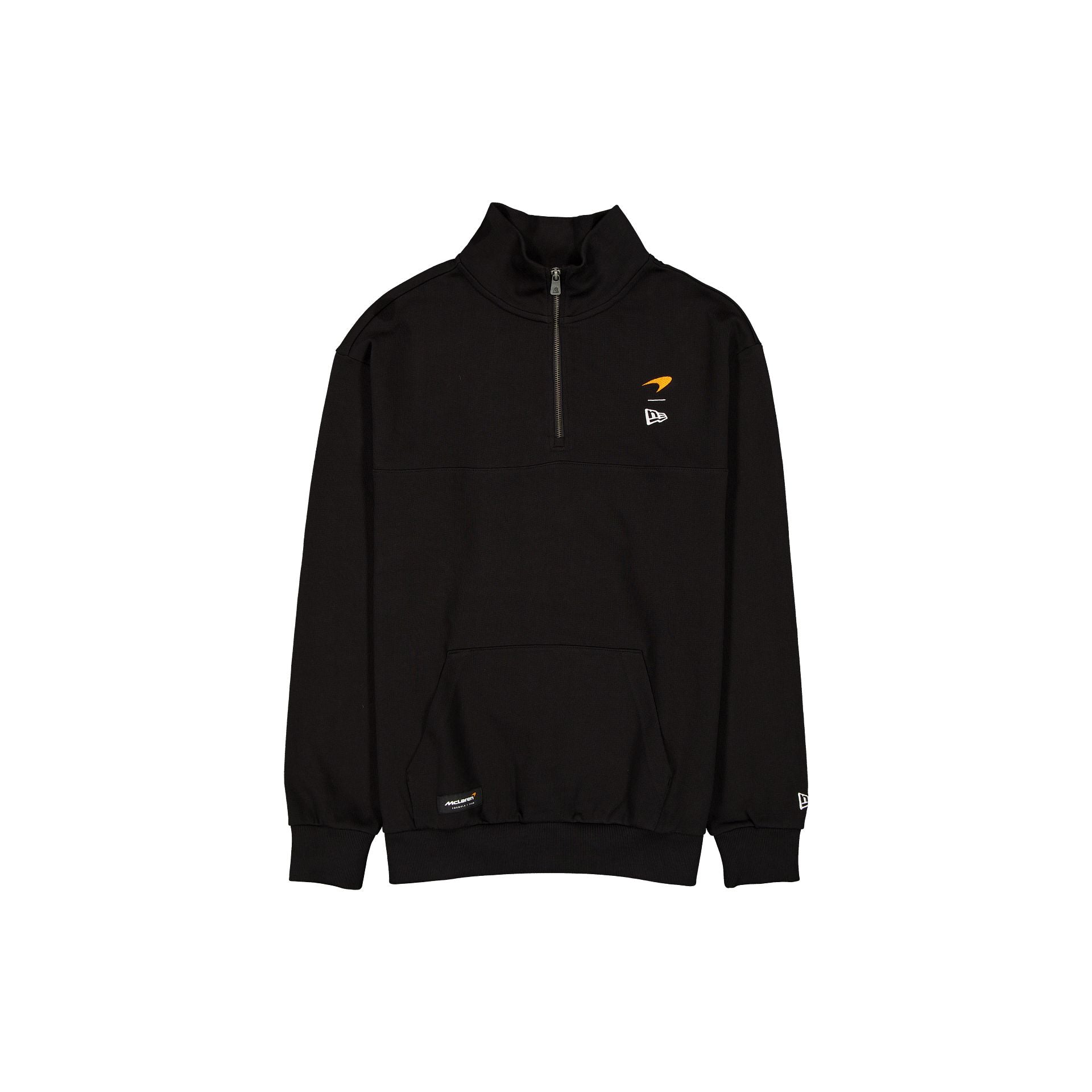 new era Black Half-Zip Jacket