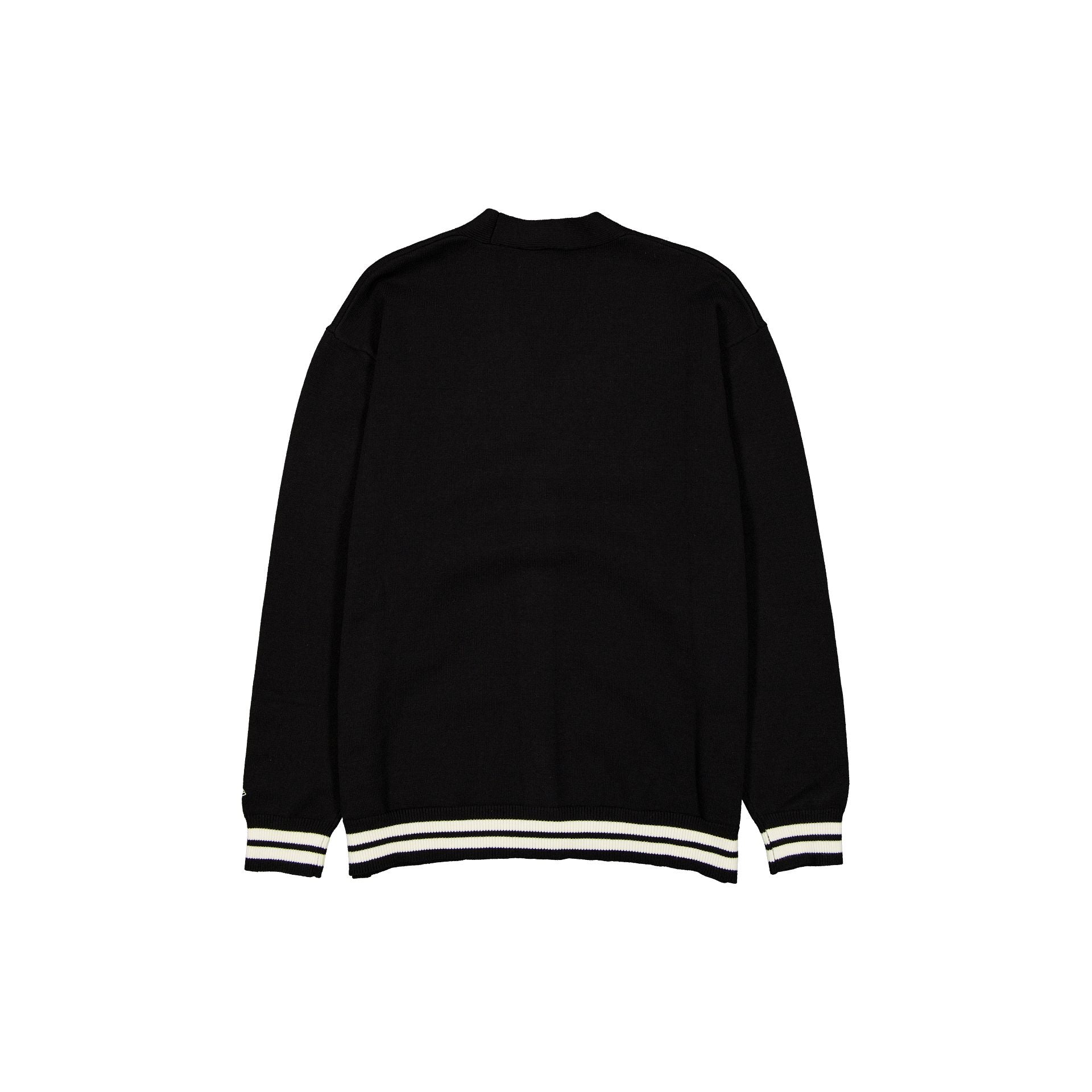 New Era Black Knit Cardigan