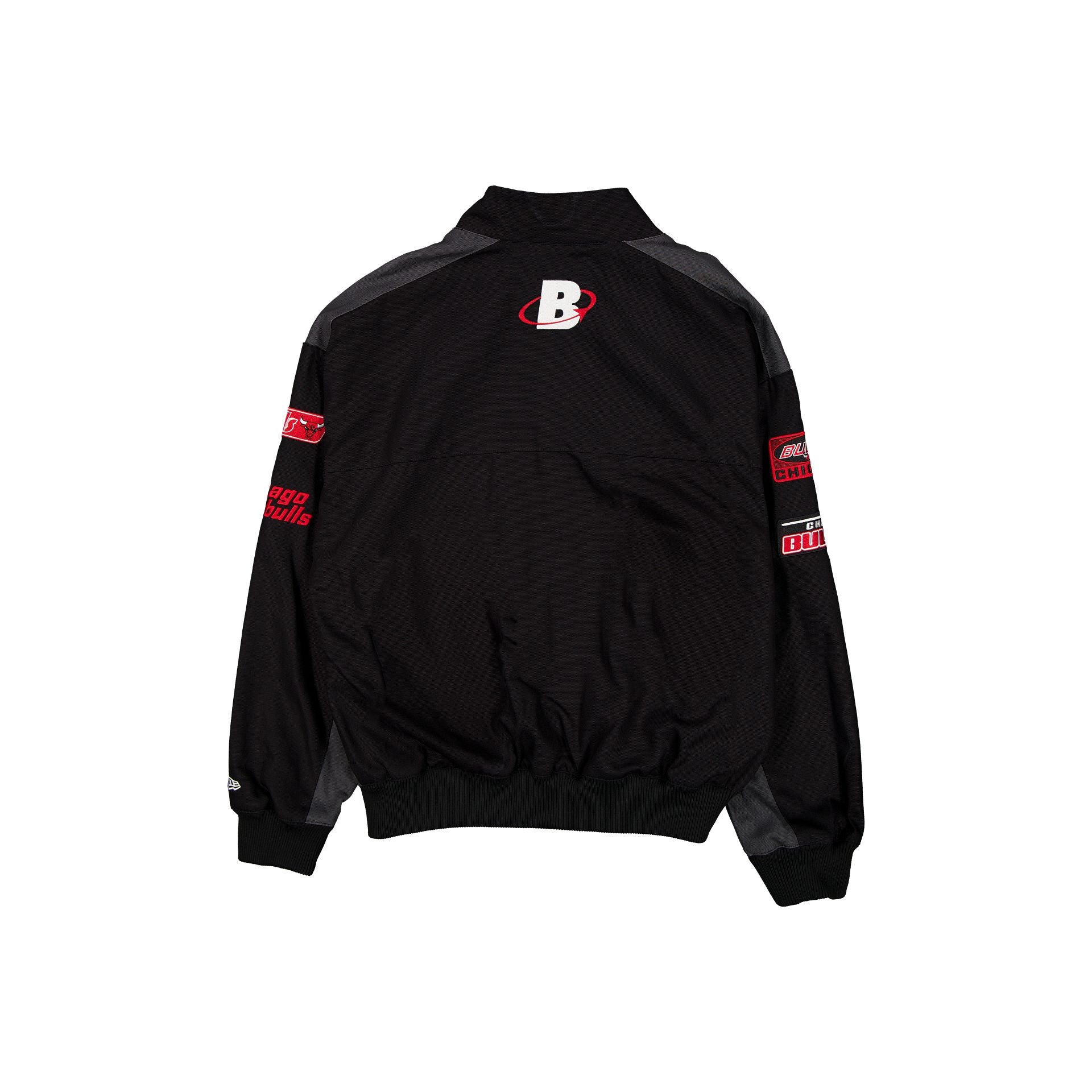 New Era Black Motorsports Jacket