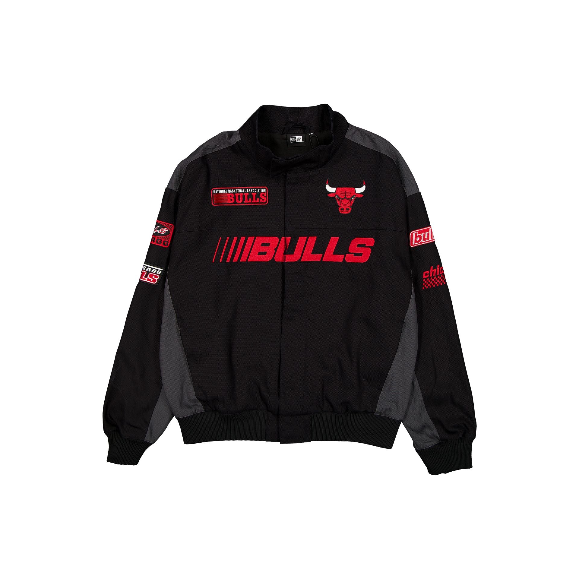 new era Black Motorsports Jacket