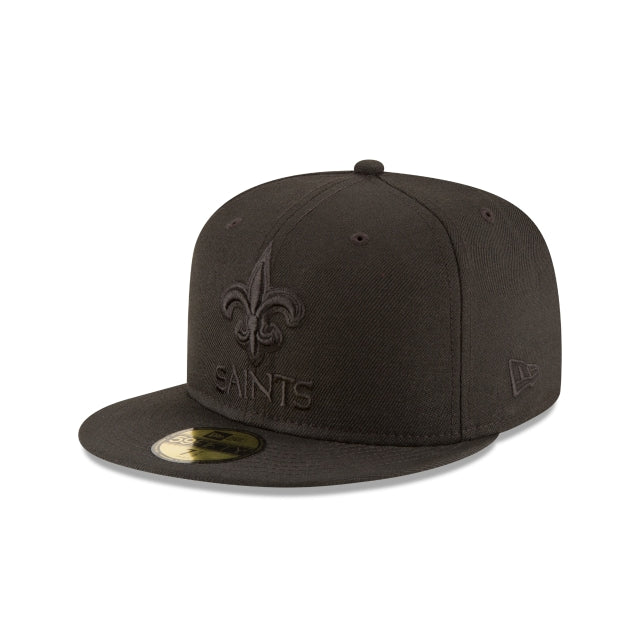 new era Black on Black 59FIFTY Fitted