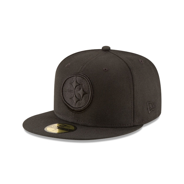 new era Black on Black 59FIFTY Fitted