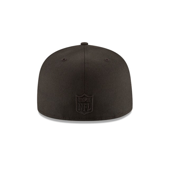New Era Black On Black 59FIFTY Fitted