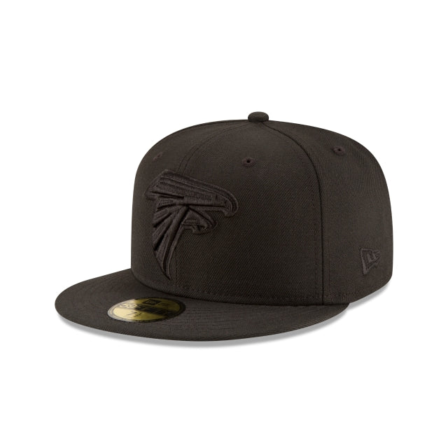 new era Black on Black 59FIFTY Fitted