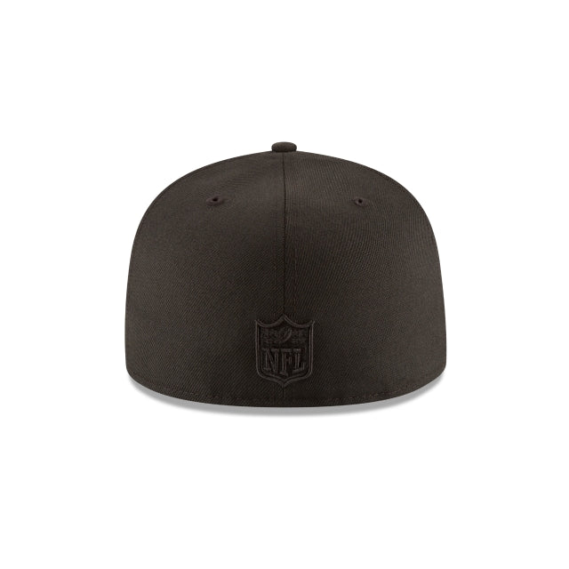 New Era Black On Black 59FIFTY Fitted