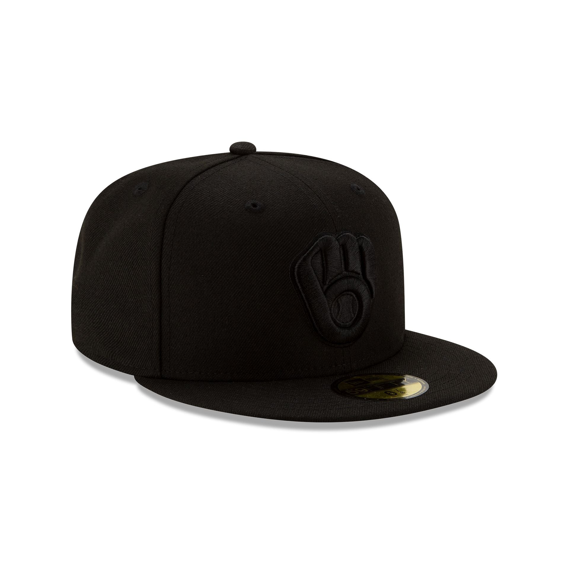 New Era Black On Black 59FIFTY Fitted