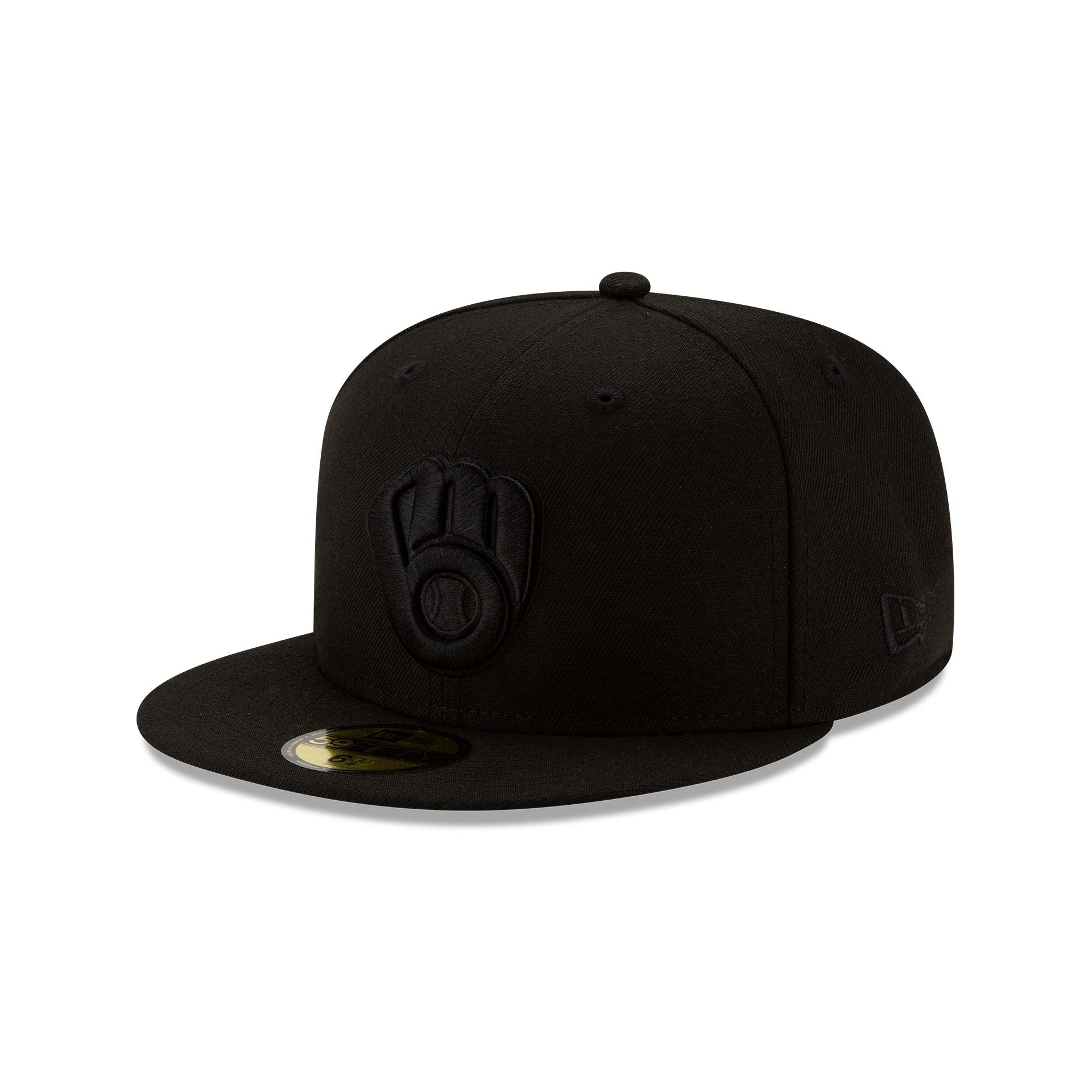 new era Black on Black 59FIFTY Fitted