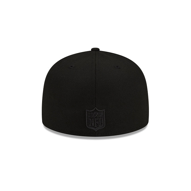 New Era Black On Black 59FIFTY Fitted
