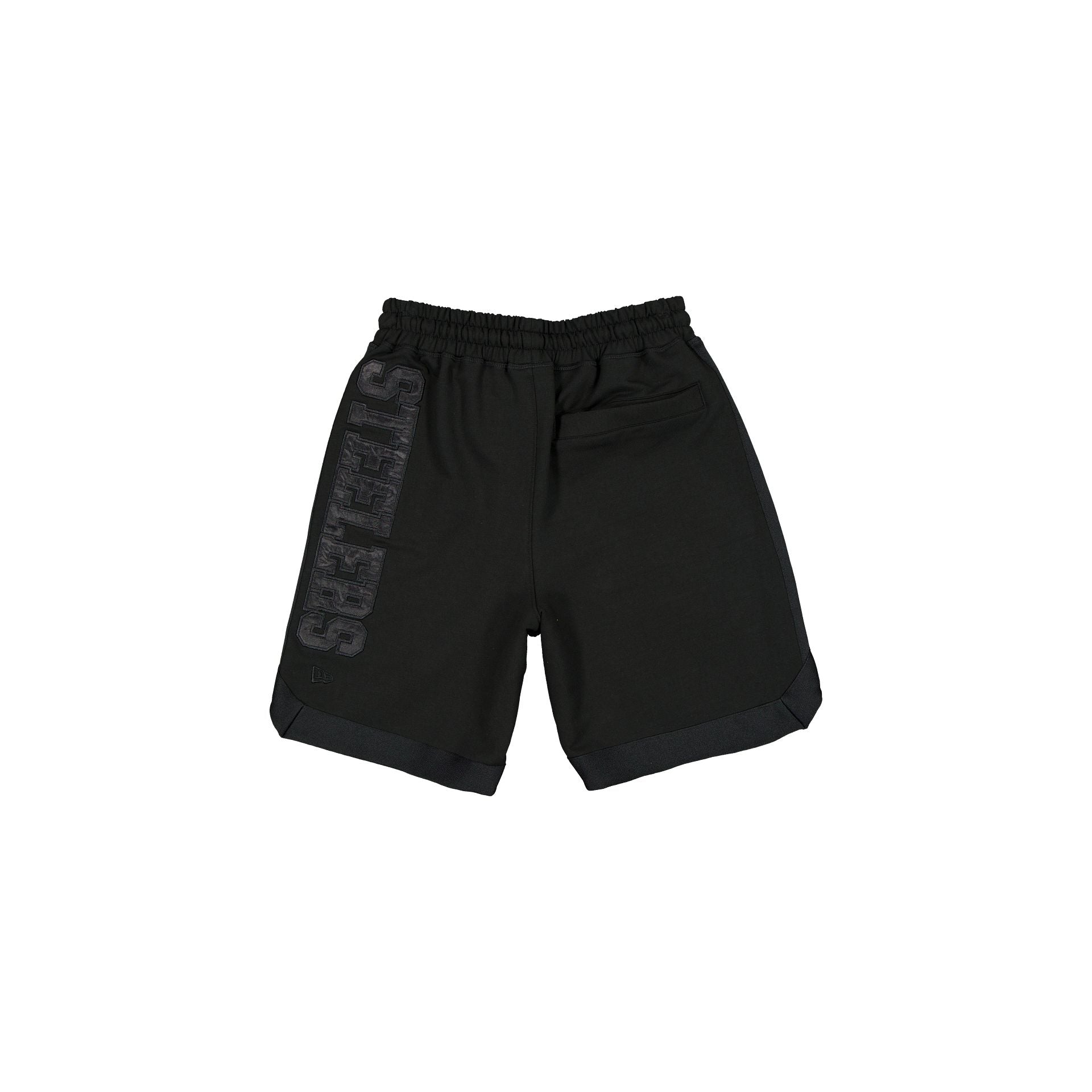 New Era Black On Black Logo Select Shorts