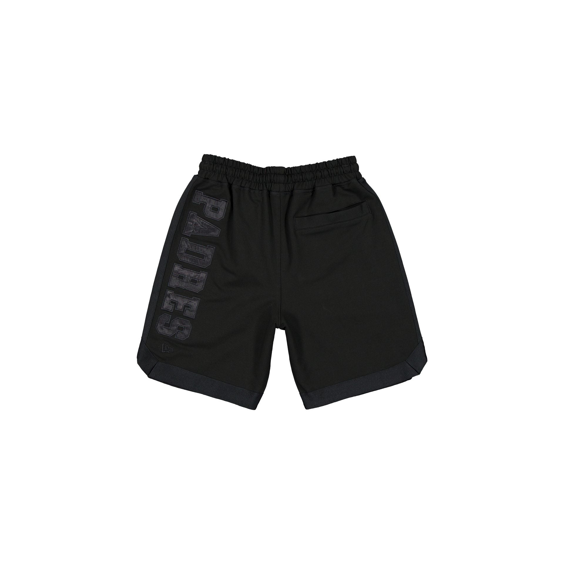 New Era Black On Black Logo Select Shorts