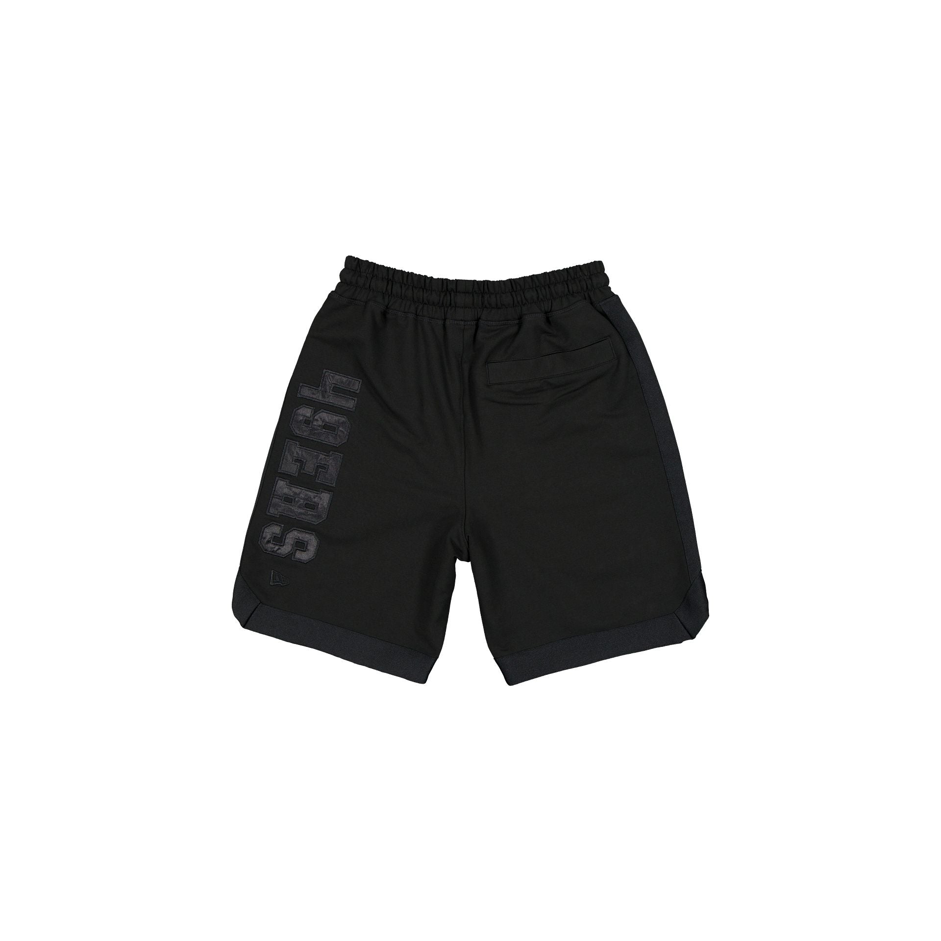 New Era Black On Black Logo Select Shorts