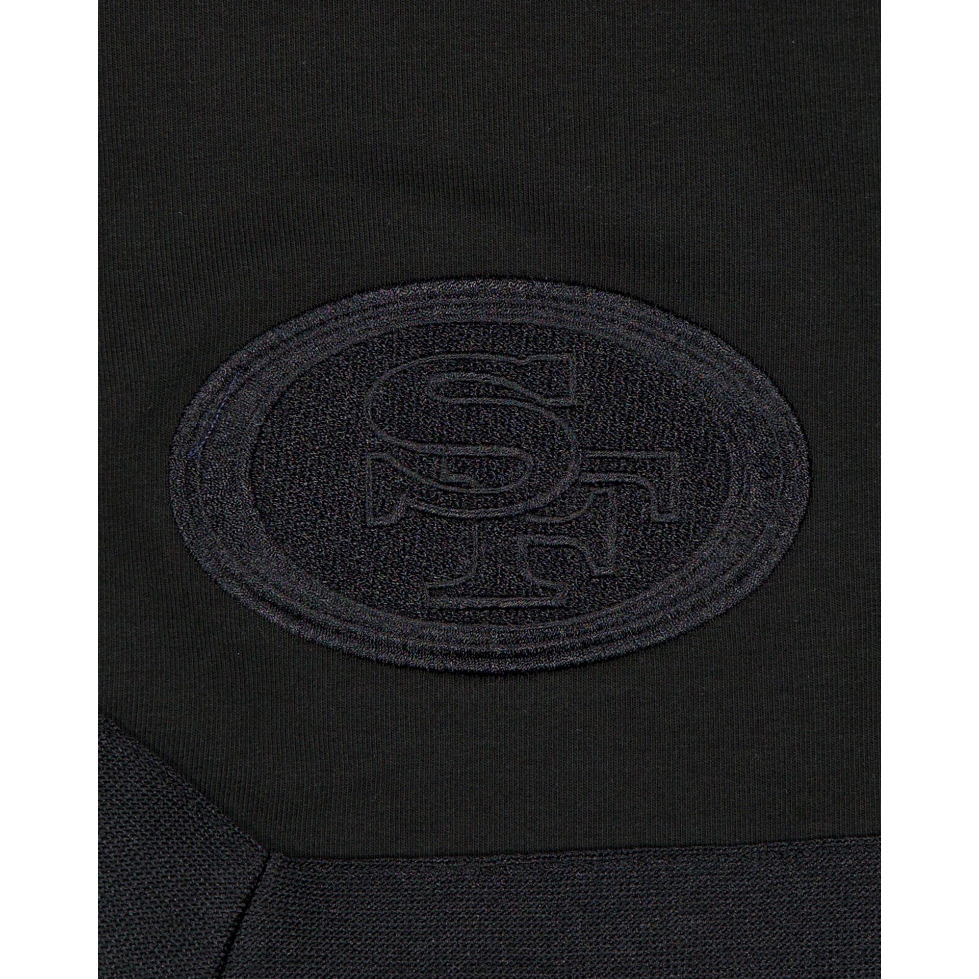 New Era Black On Black Logo Select Shorts