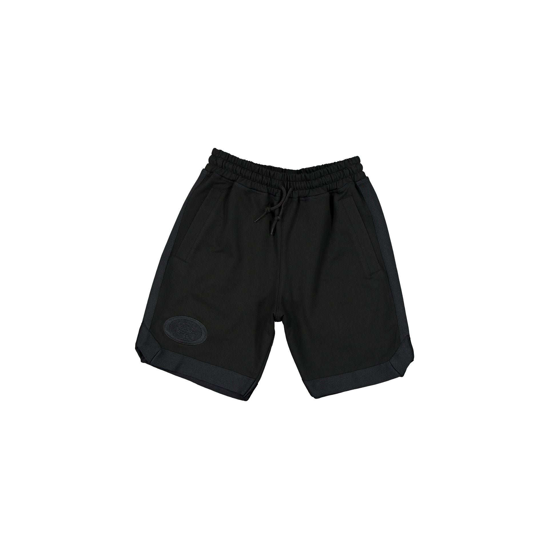 new era Black on Black Logo Select Shorts