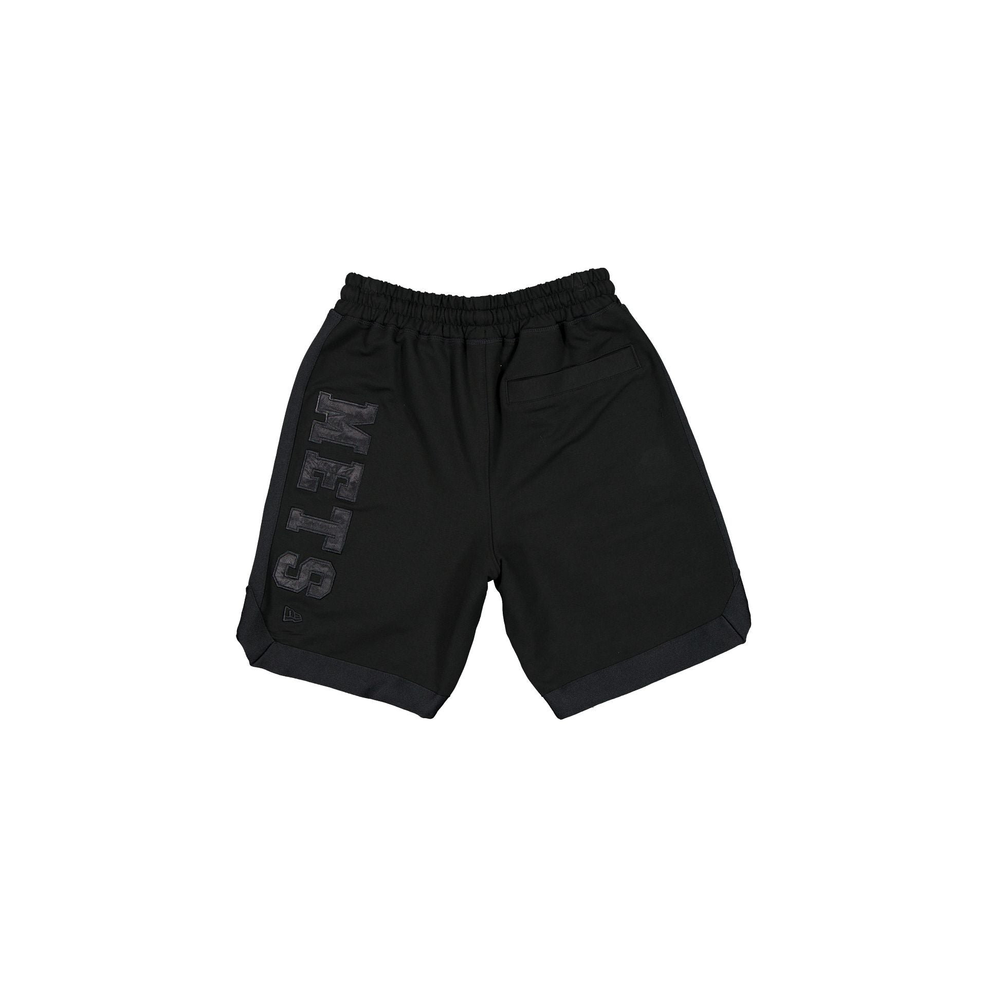 New Era Black On Black Logo Select Shorts
