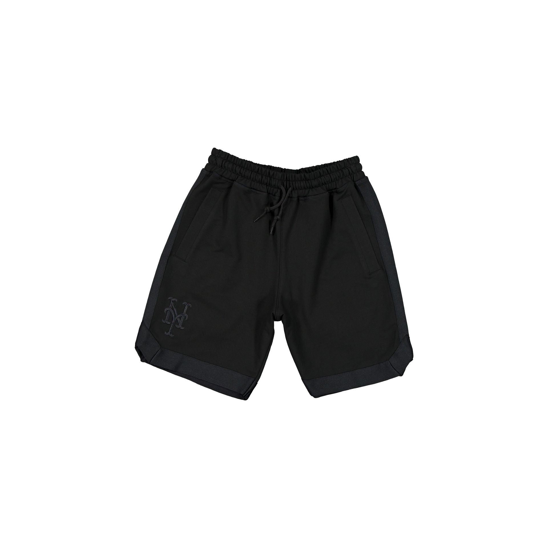 new era Black on Black Logo Select Shorts