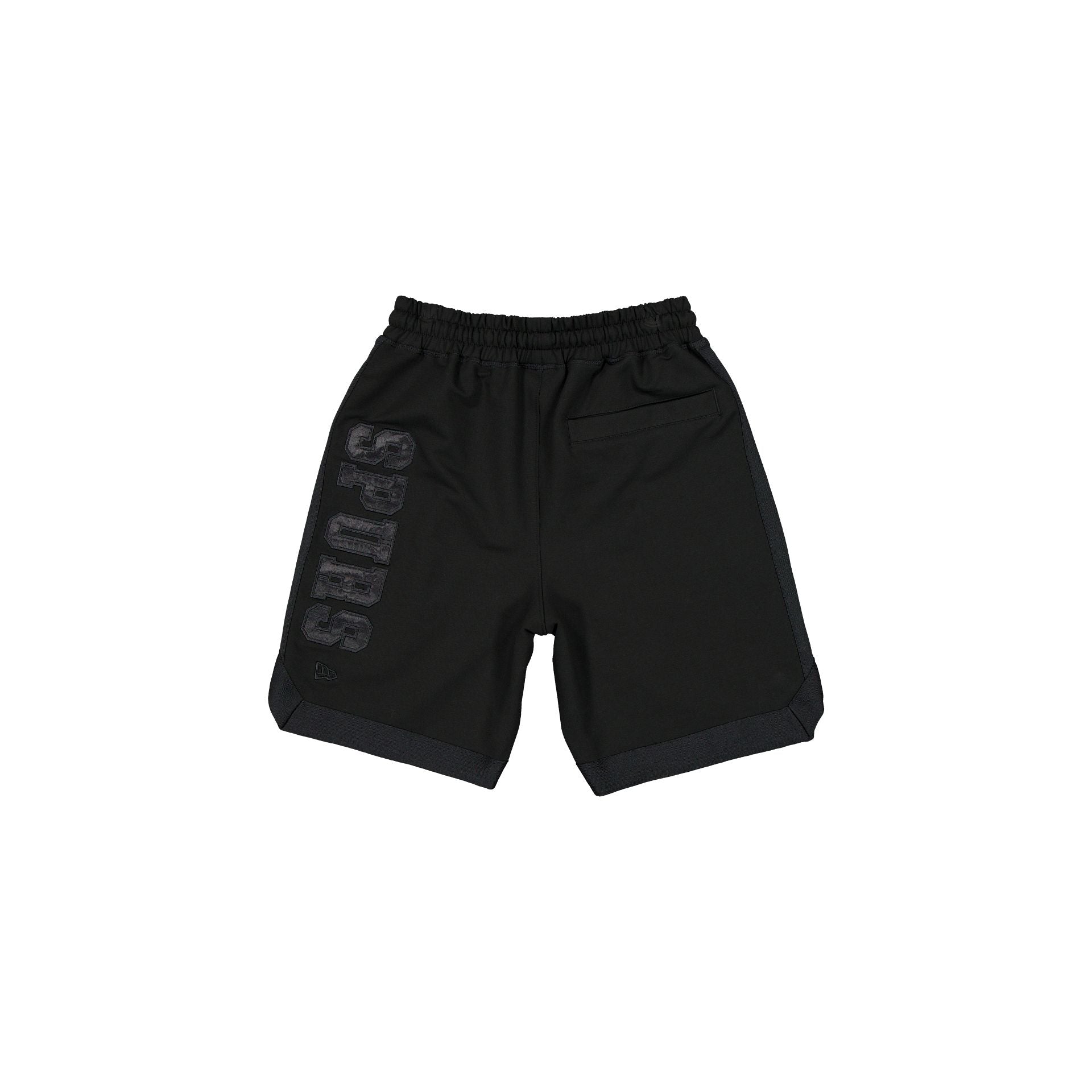 New Era Black On Black Logo Select Shorts