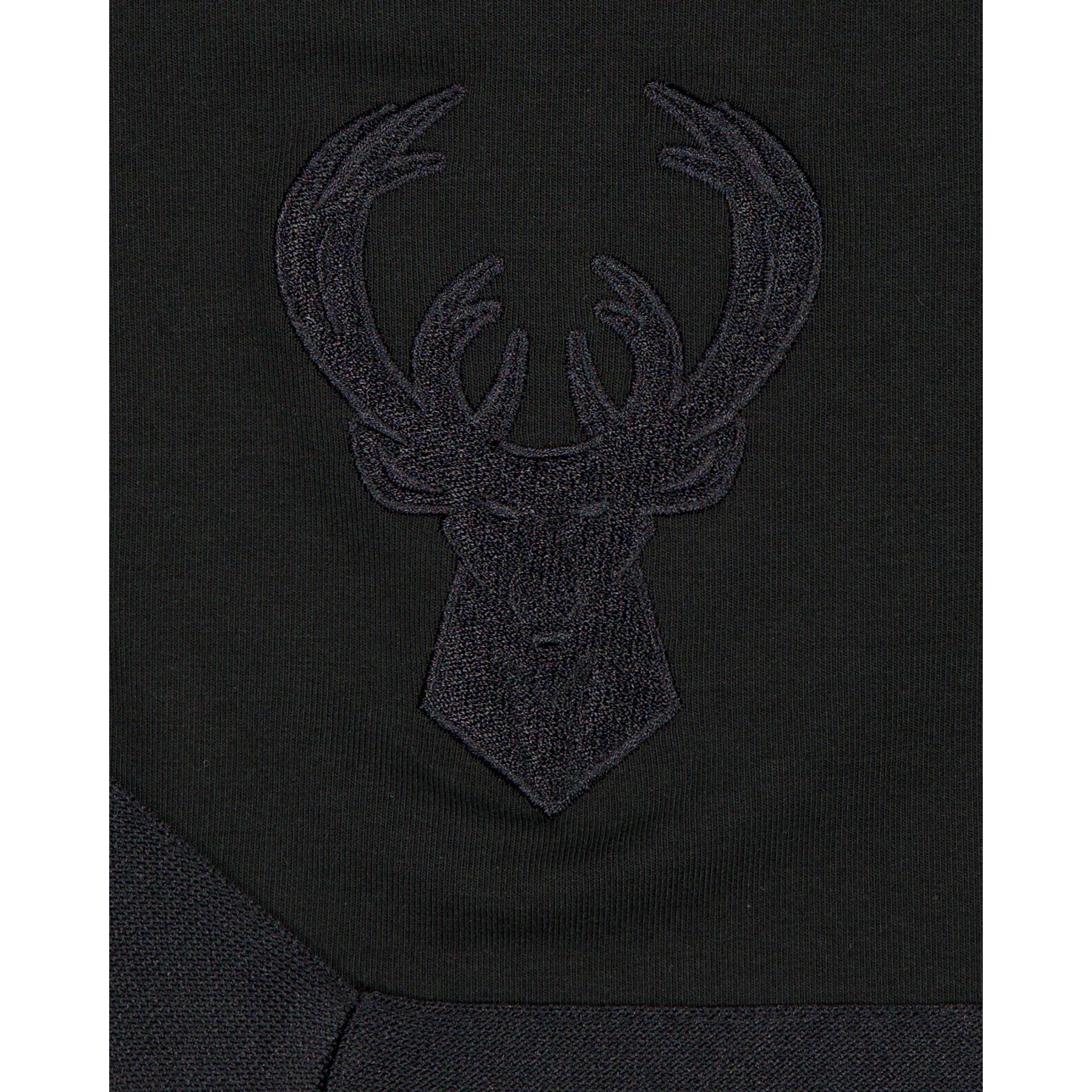 New Era Black On Black Logo Select Shorts