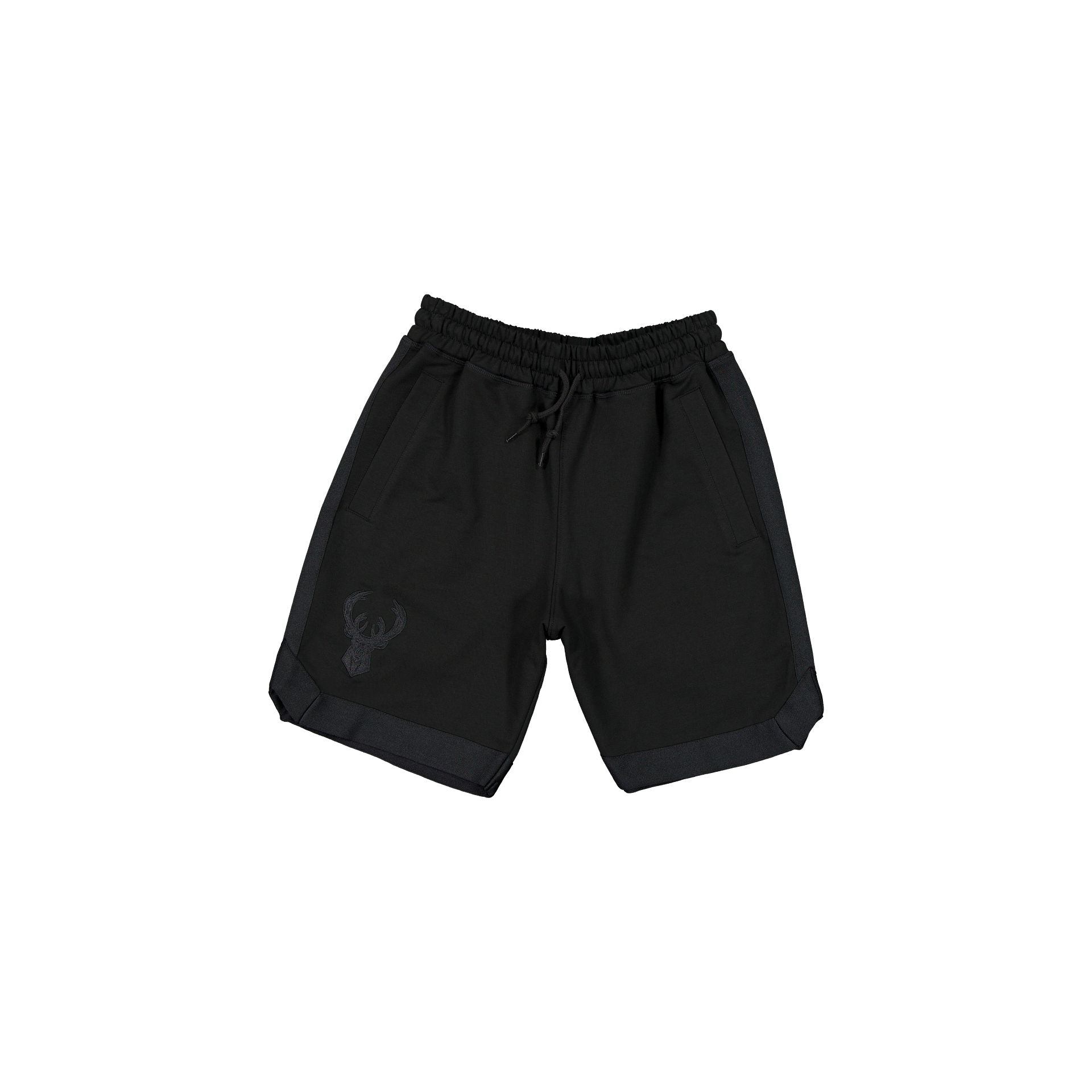 new era Black on Black Logo Select Shorts