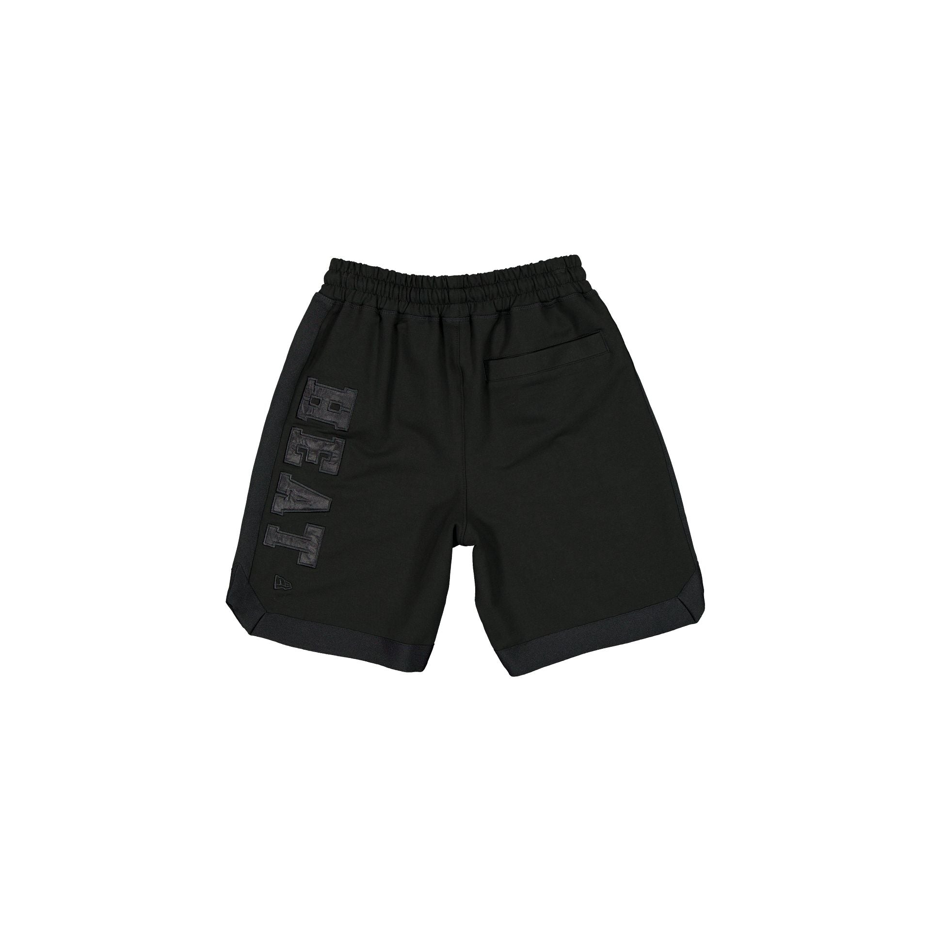 New Era Black On Black Logo Select Shorts