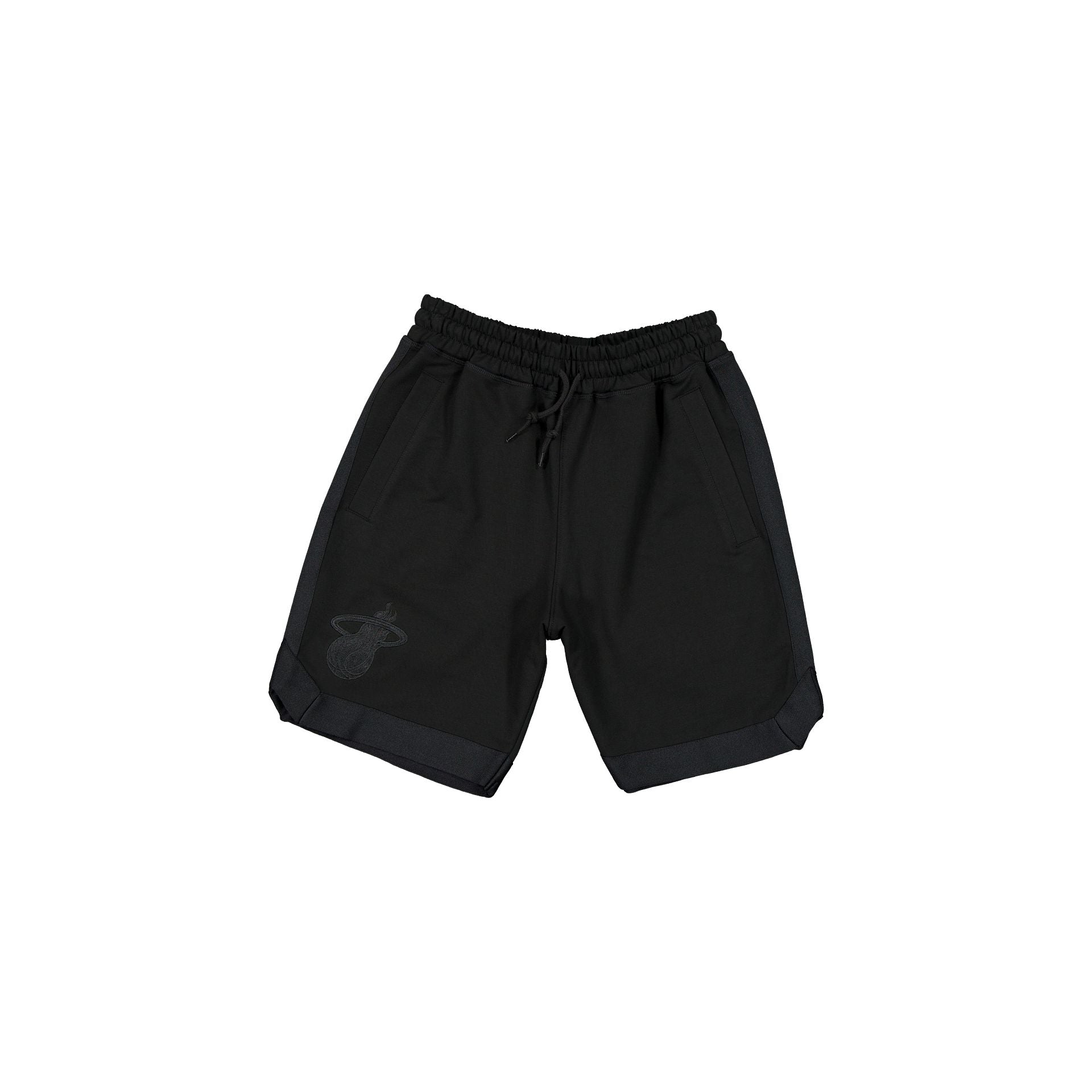 new era Black on Black Logo Select Shorts
