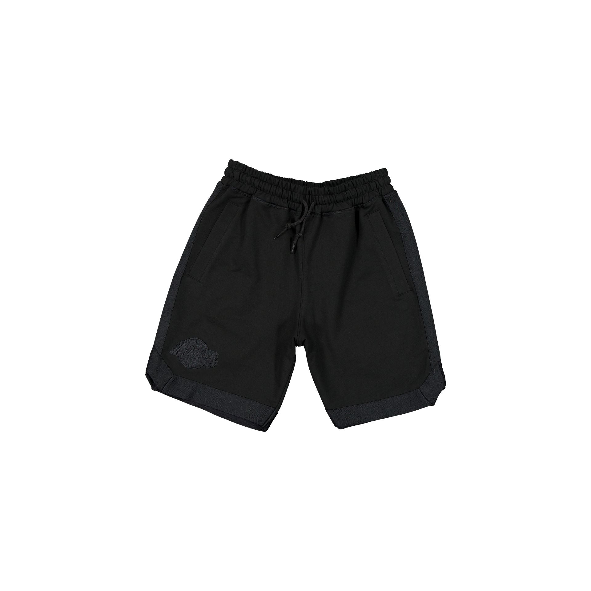 new era Black on Black Logo Select Shorts