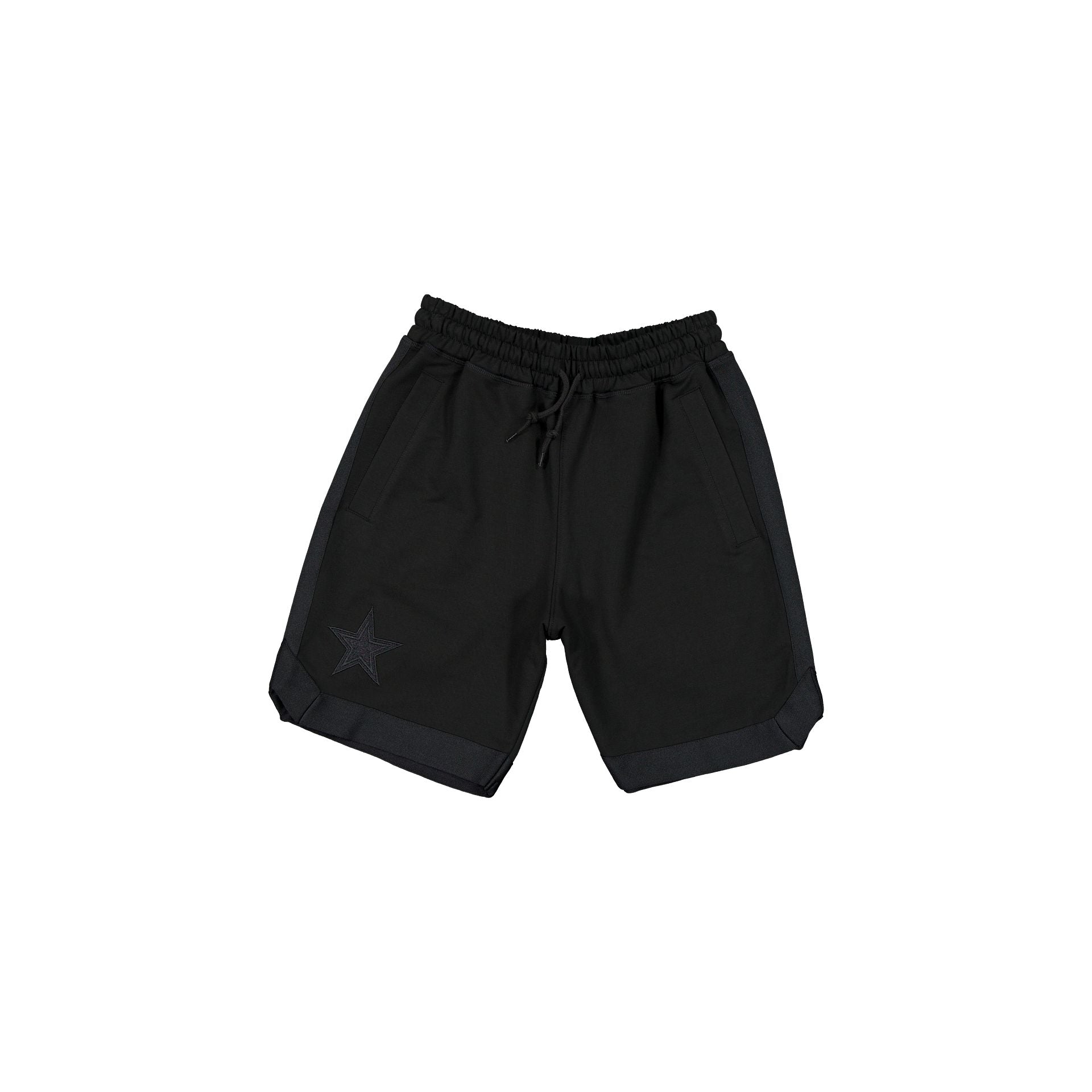 new era Black on Black Logo Select Shorts