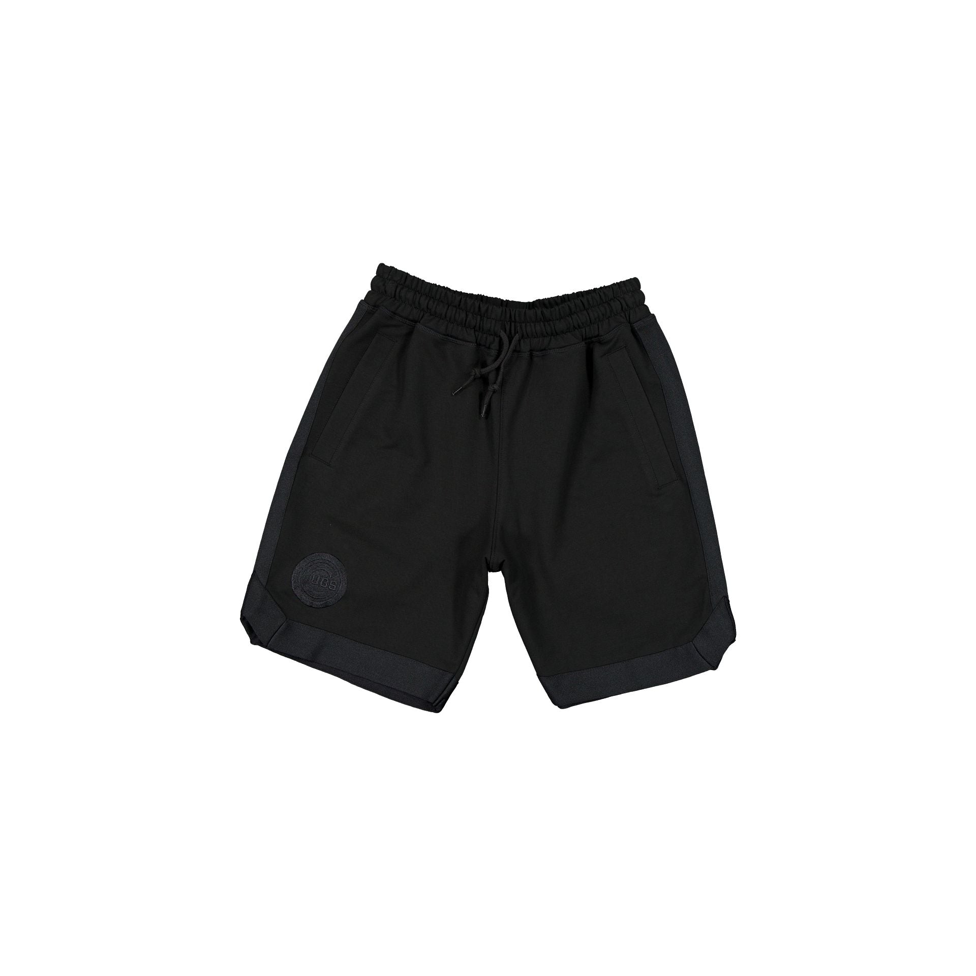 new era Black on Black Logo Select Shorts