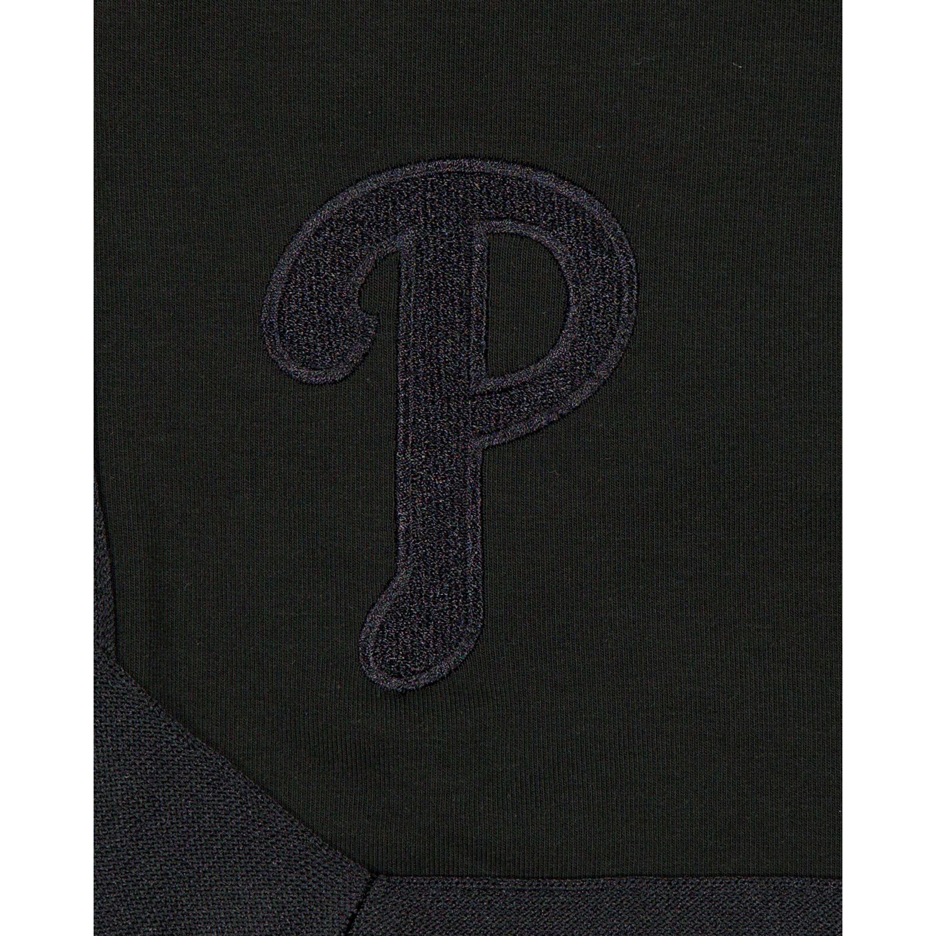 New Era Black On Black Logo Select Shorts