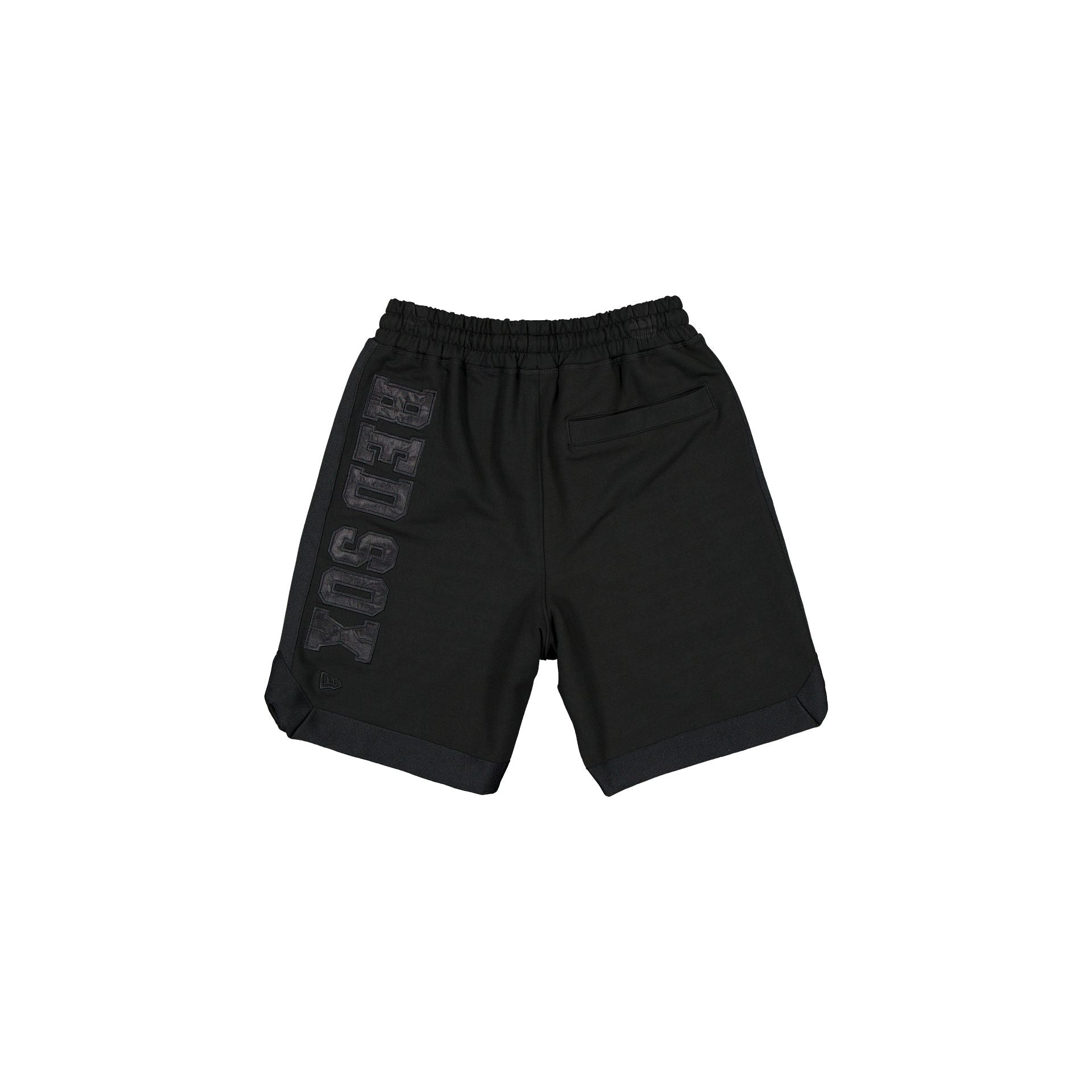 New Era Black On Black Logo Select Shorts