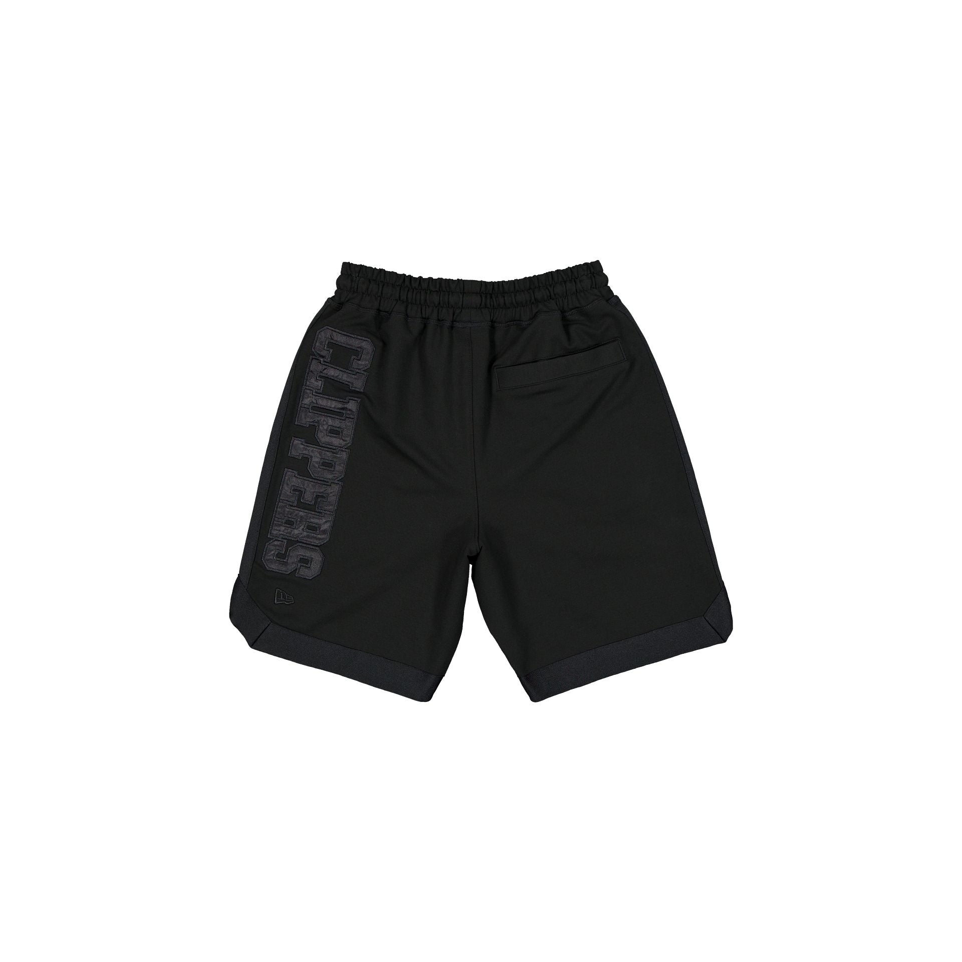 New Era Black On Black Logo Select Shorts