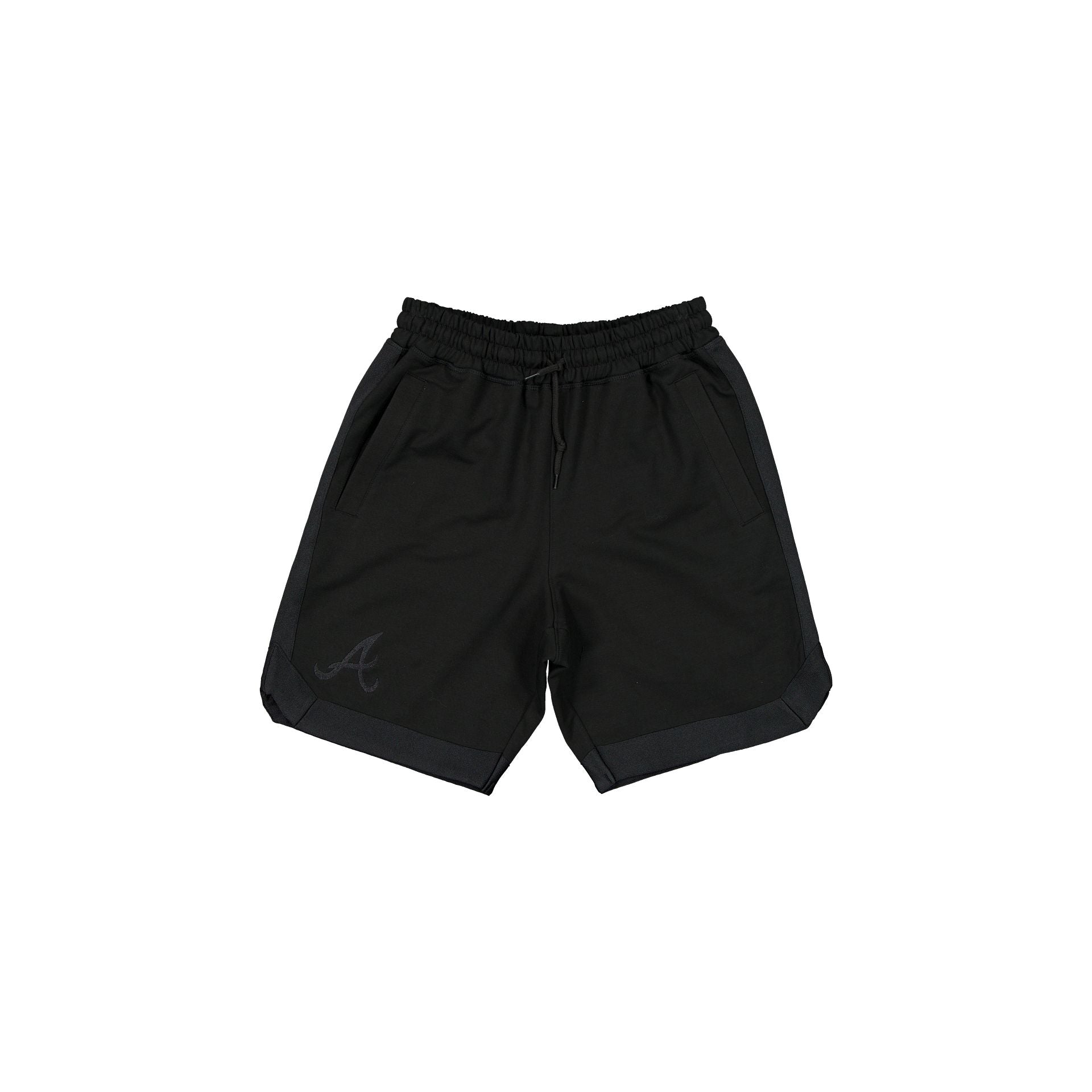 new era Black on Black Logo Select Shorts
