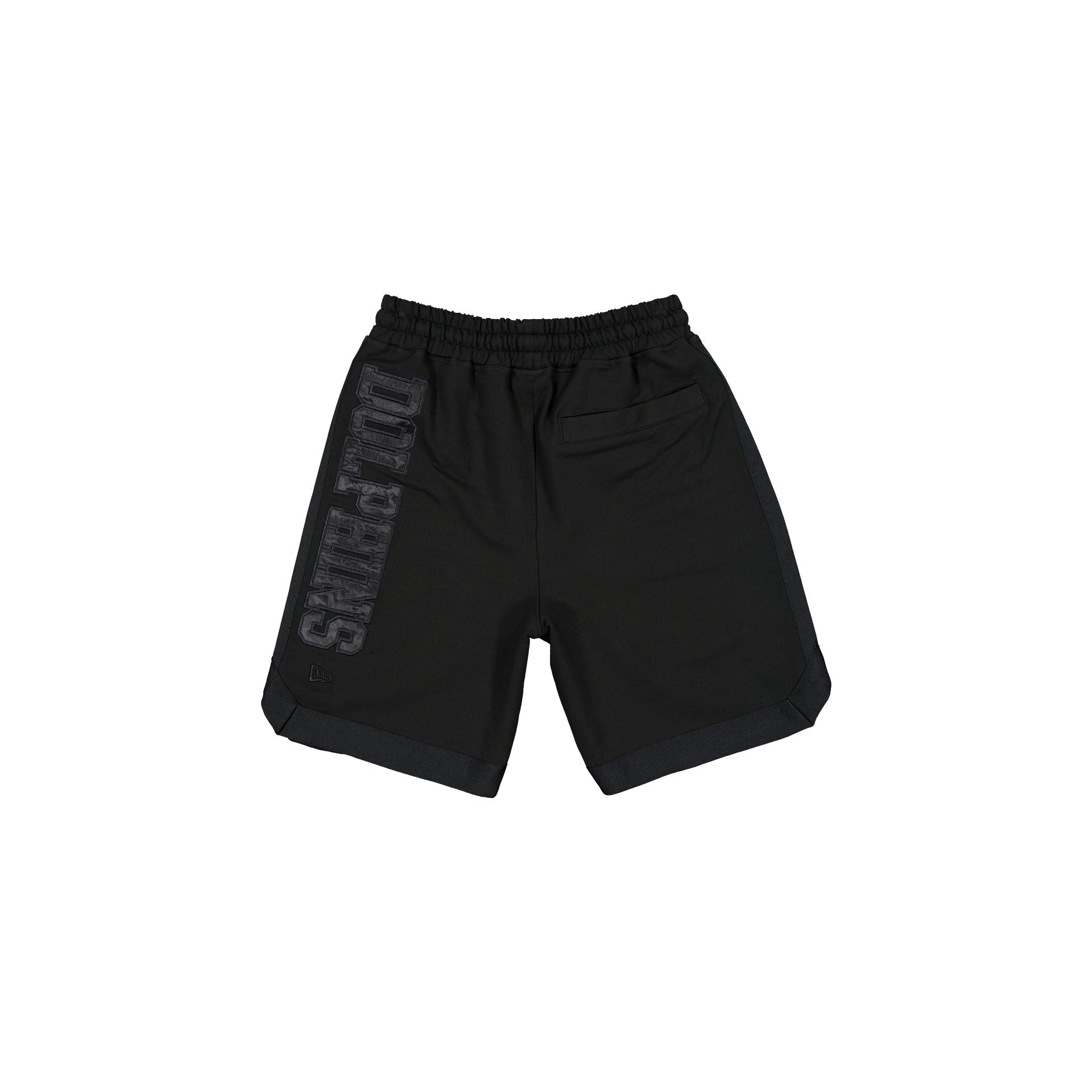 New Era Black On Black Logo Select Shorts