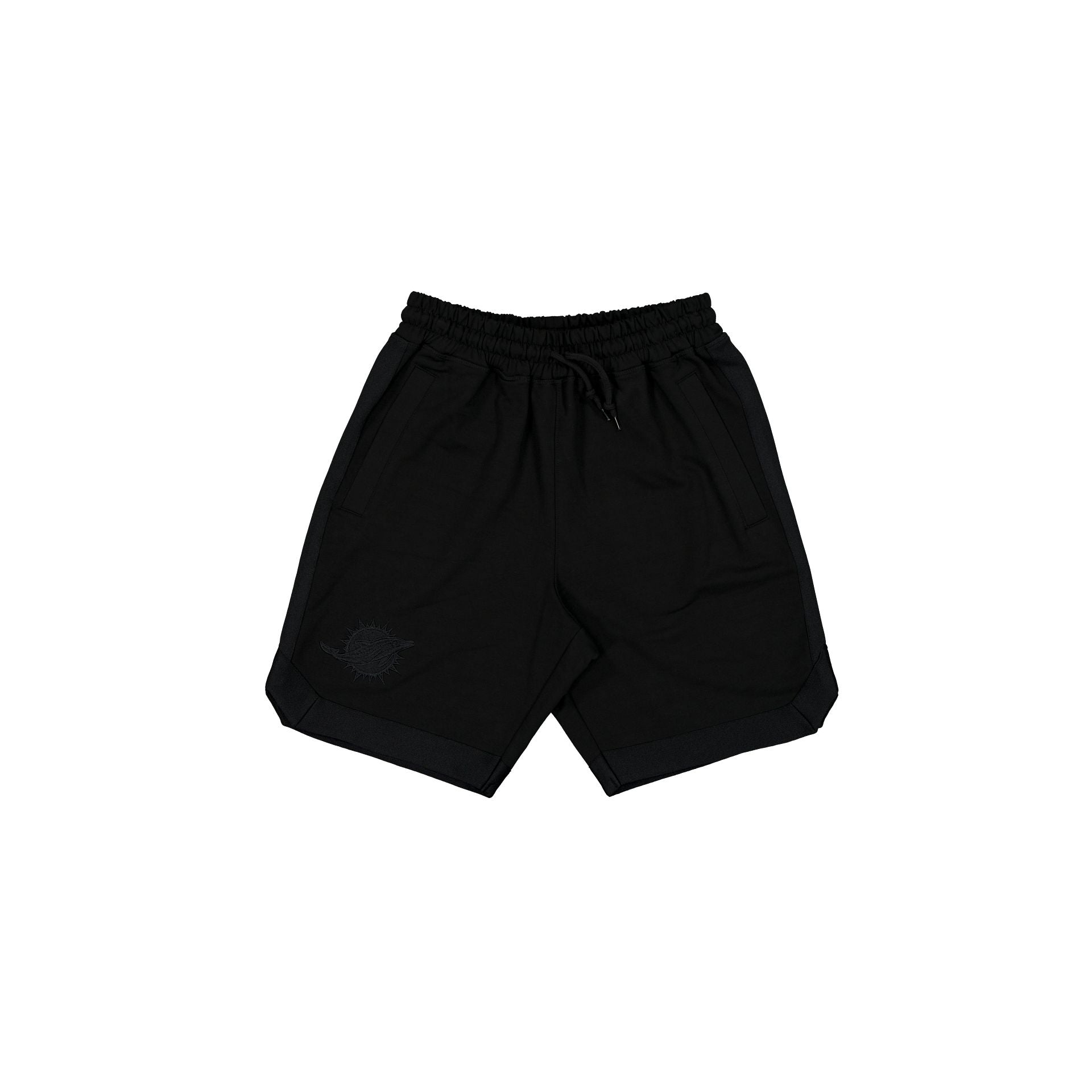 new era Black on Black Logo Select Shorts