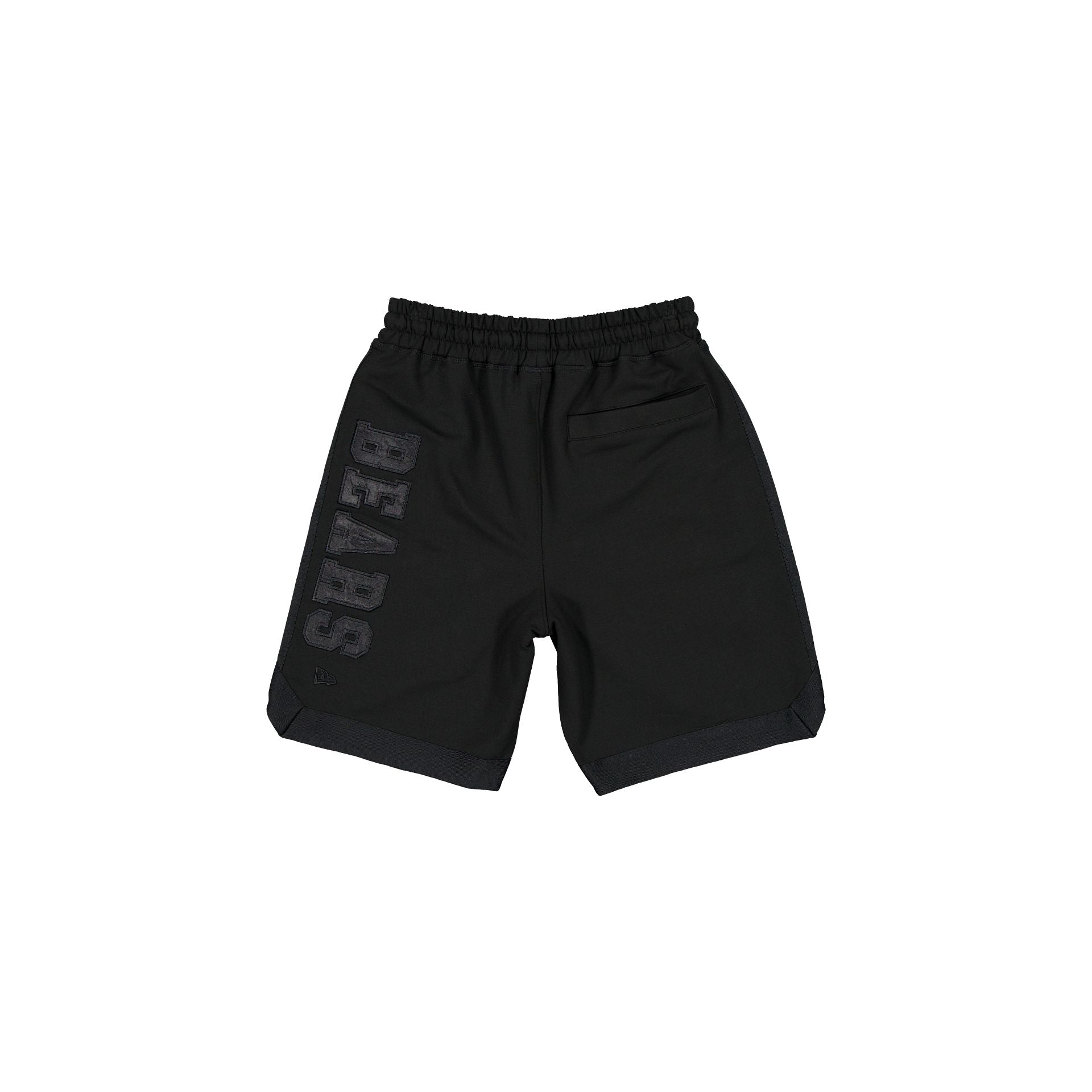 New Era Black On Black Logo Select Shorts