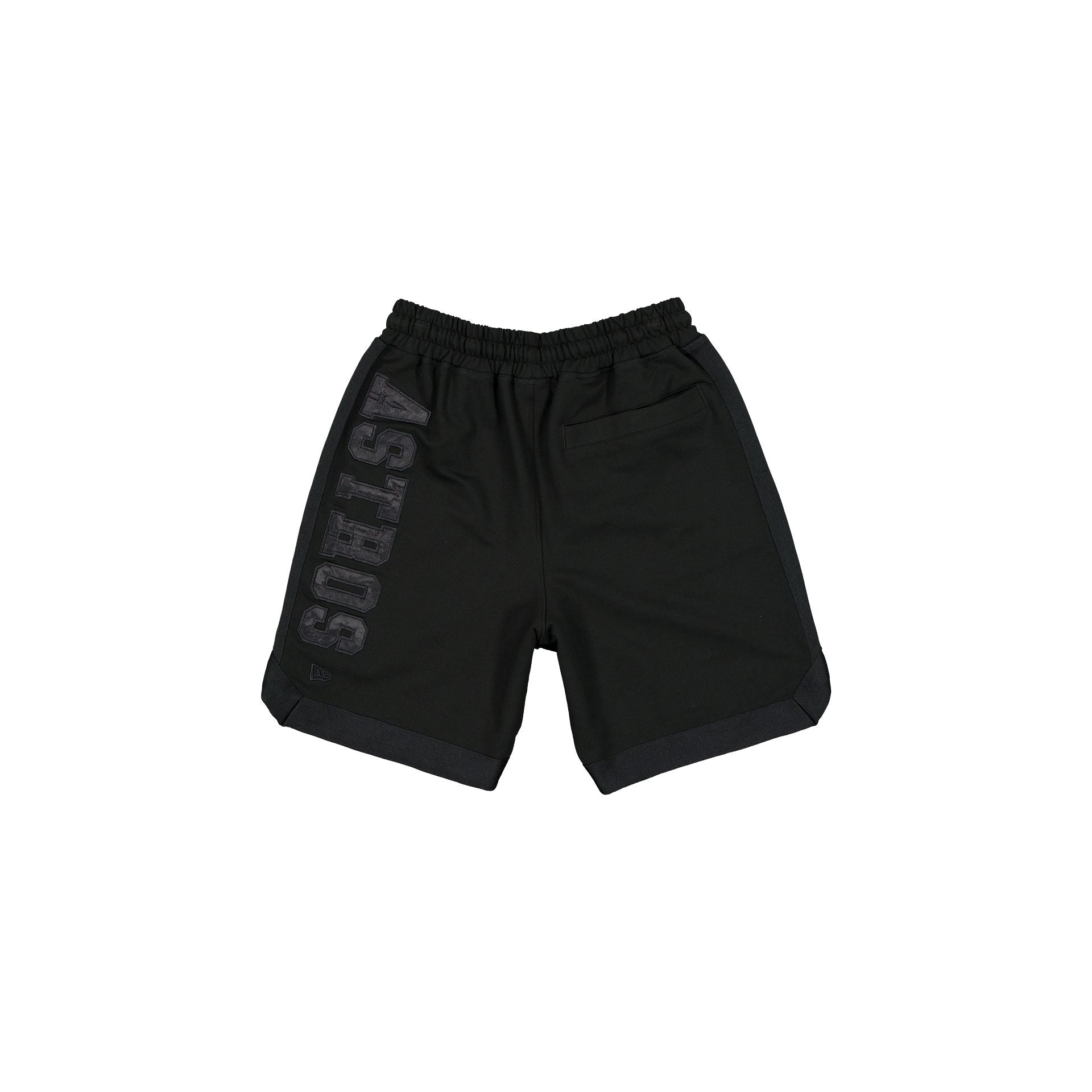 New Era Black On Black Logo Select Shorts