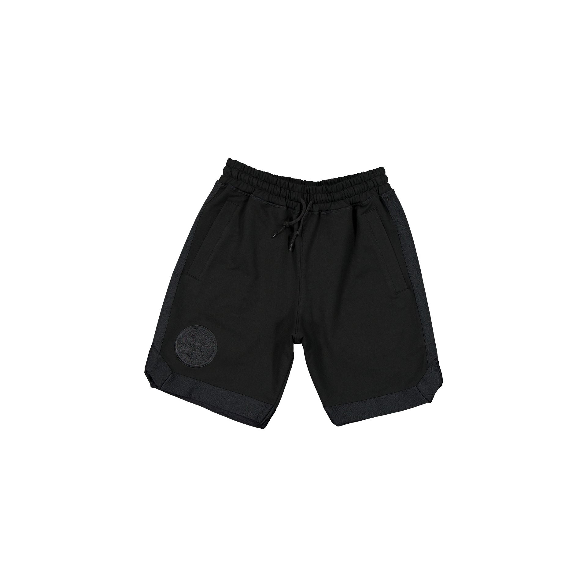 new era Black on Black Logo Select Shorts