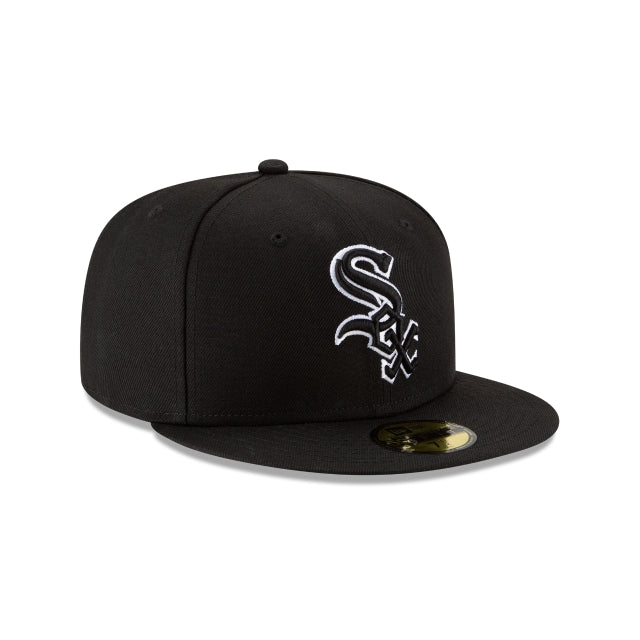 New Era Black Outline 59FIFTY Fitted