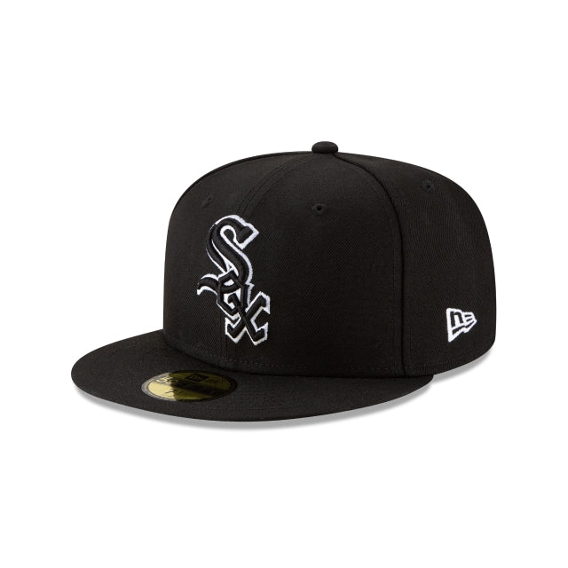 new era Black Outline 59FIFTY Fitted