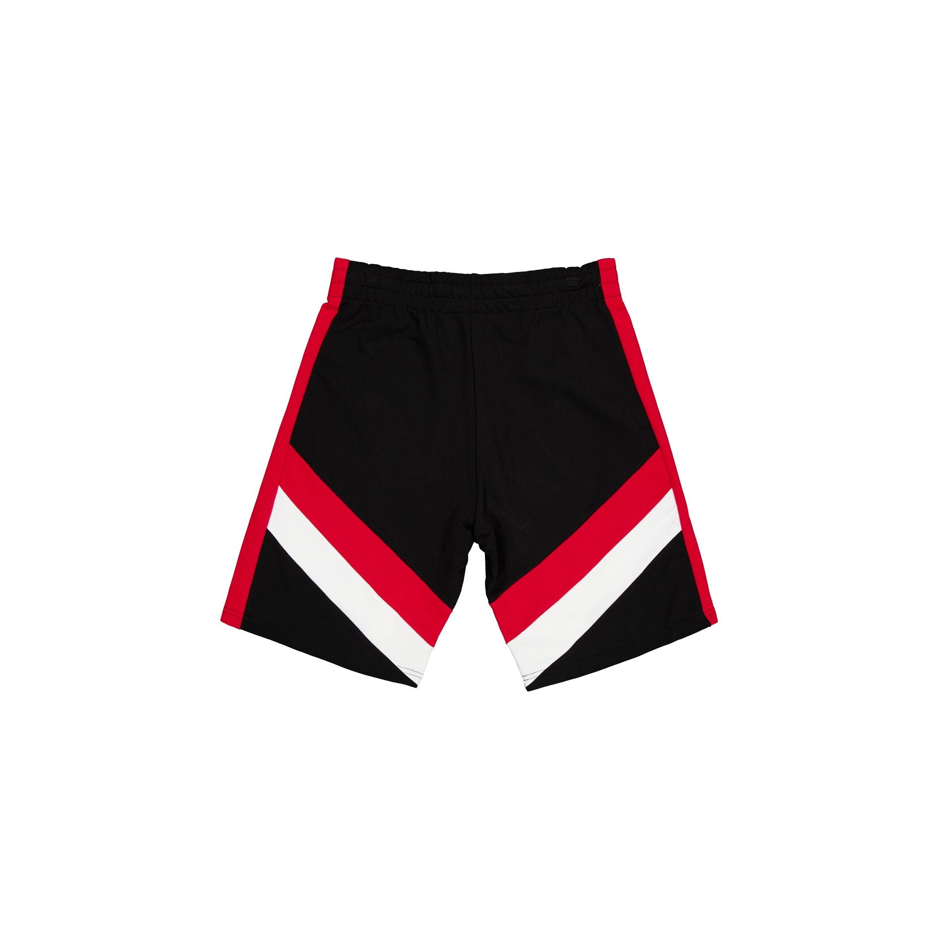 New Era Black Oversized Panel Shorts