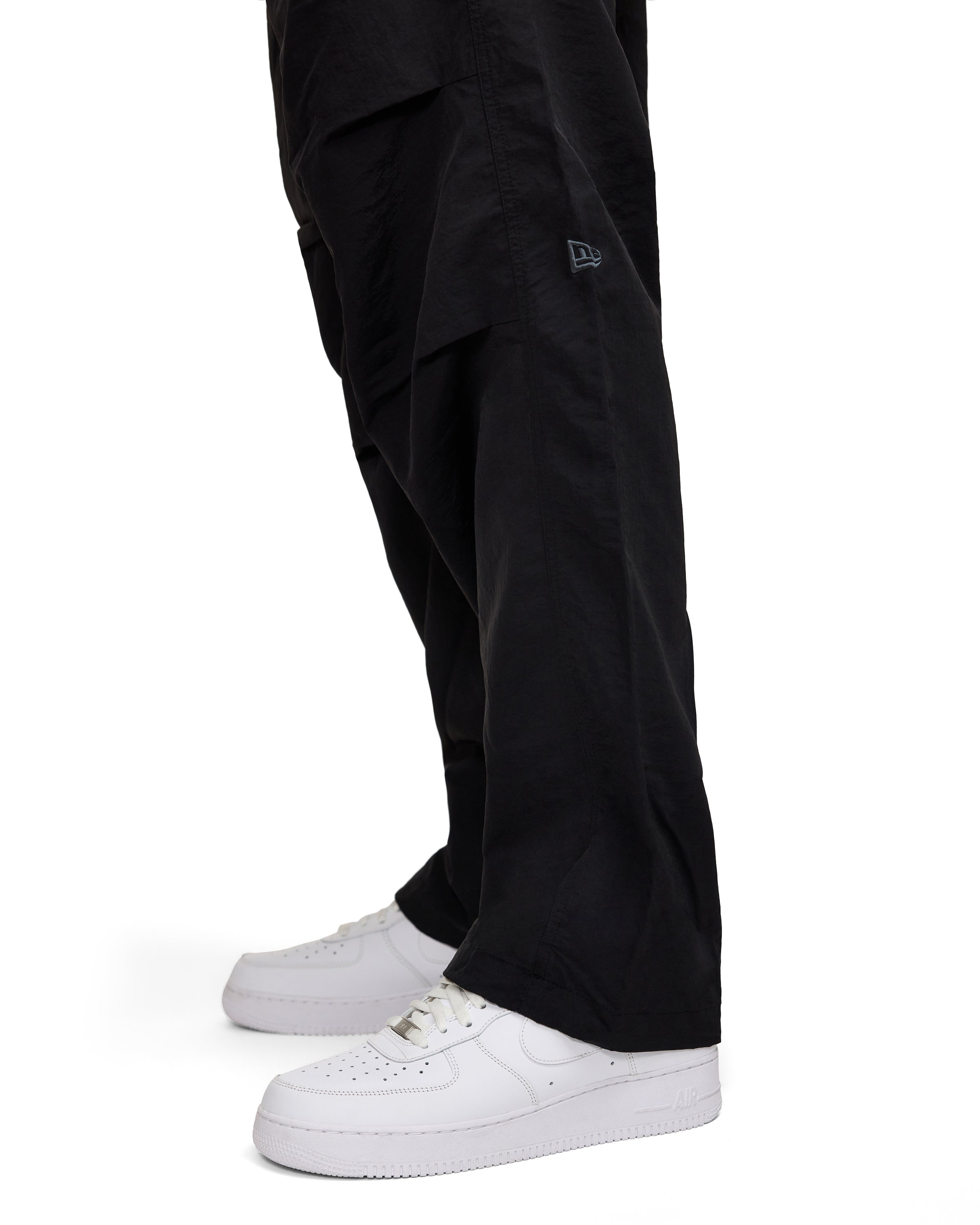 new era Black Parachute Pants