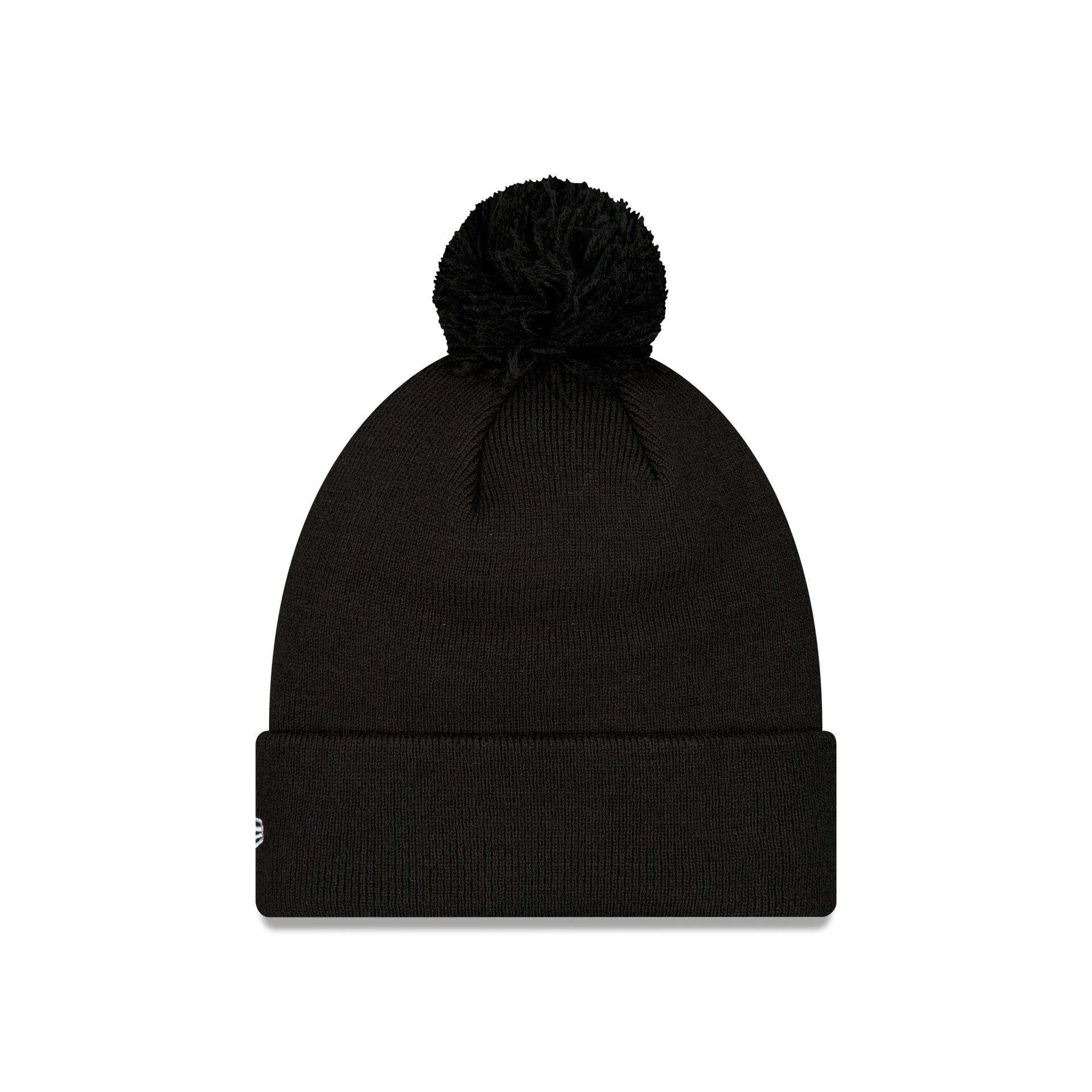 New Era Black Pom Knit