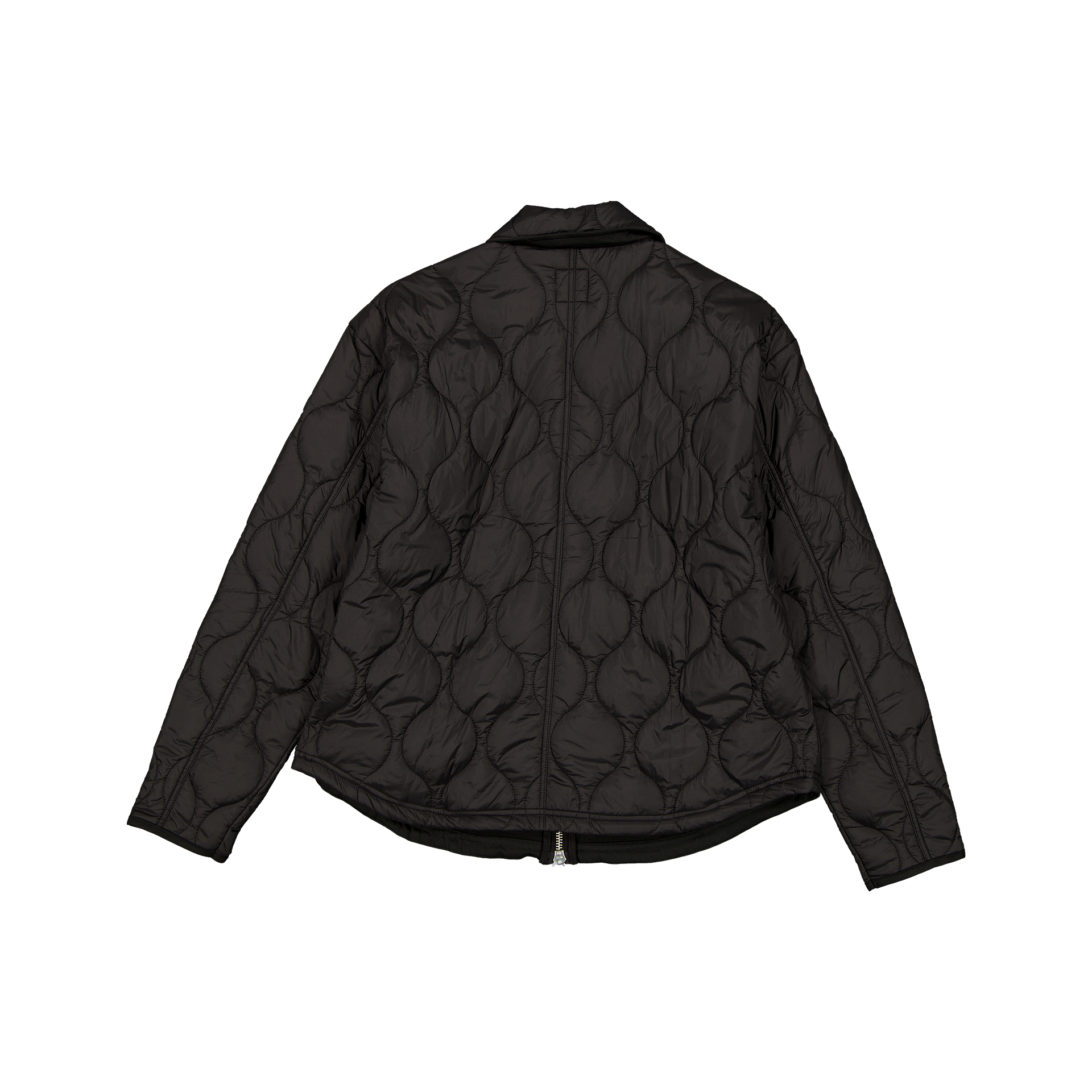 New Era Black Quilted Captain Shacket