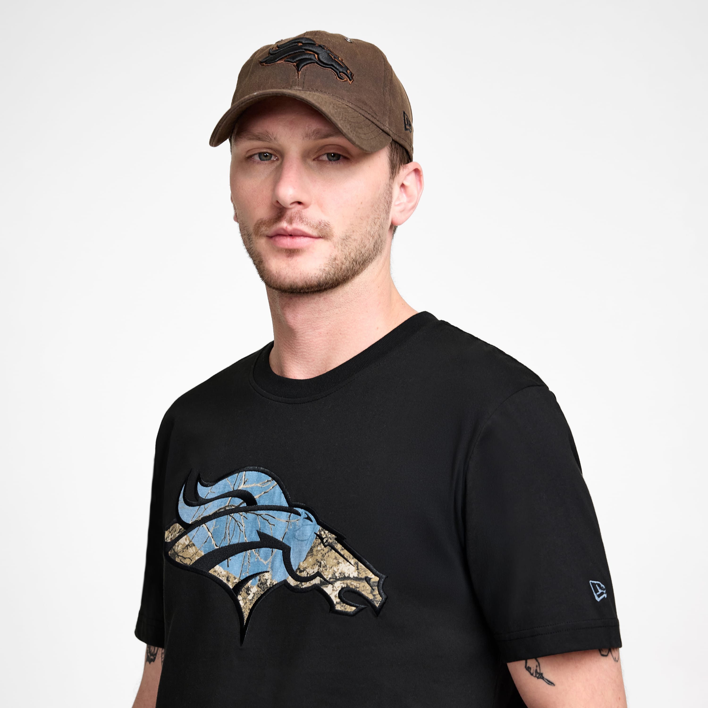 New Era Black Realtree T-Shirt