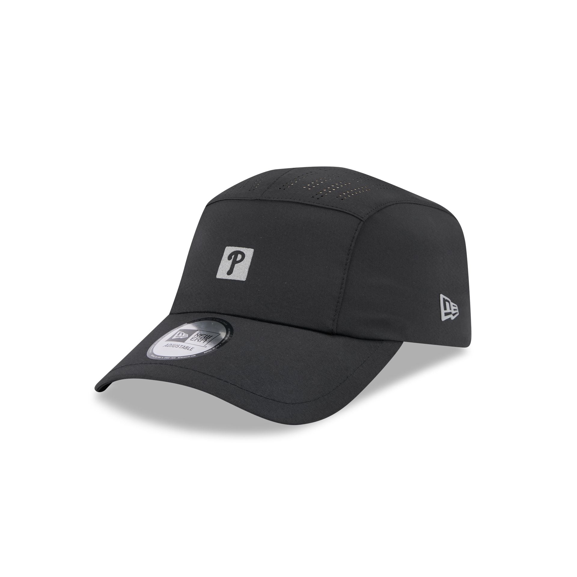 new era Black Reflect Runner Adjustable