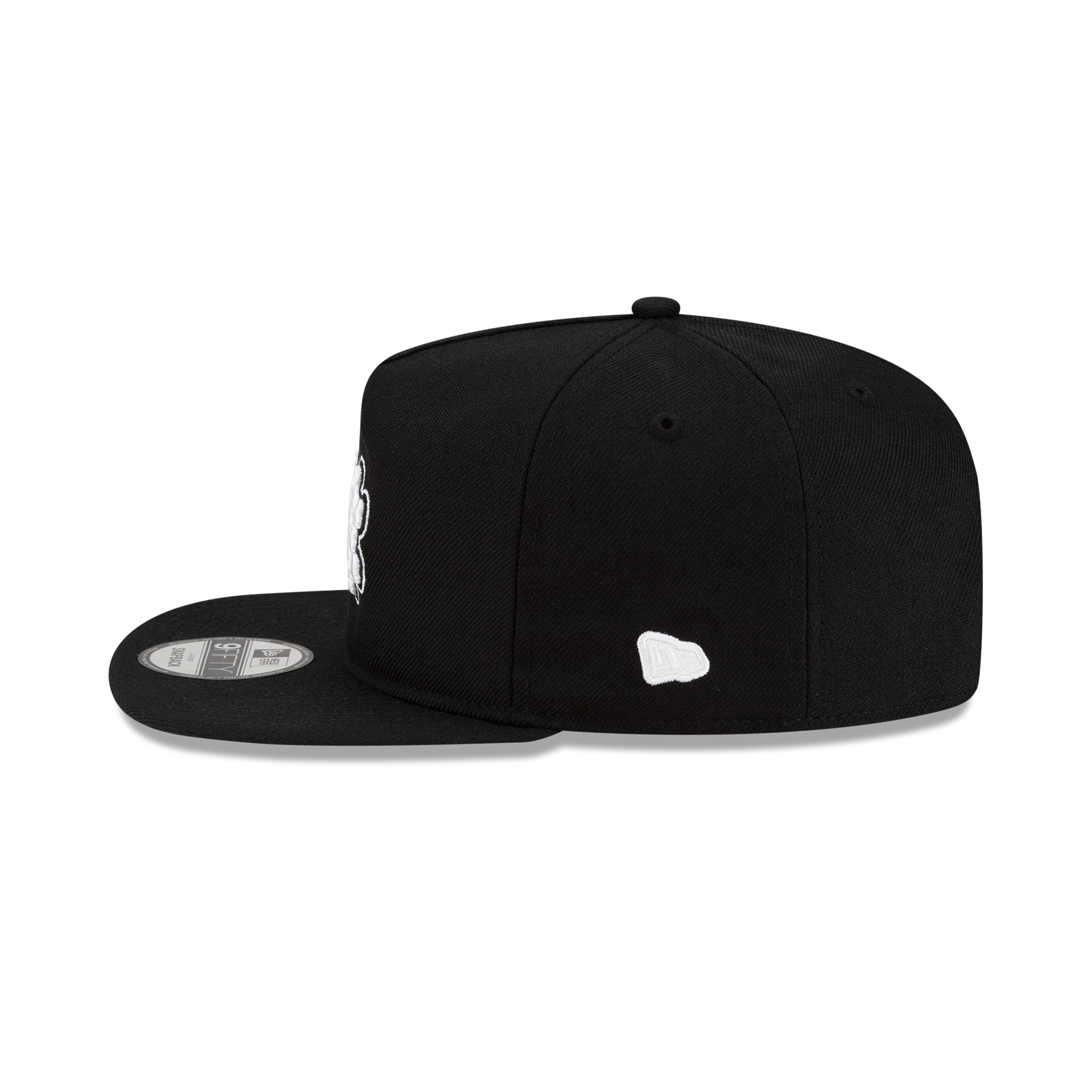 New Era Black Skeletal 9FIFTY A-Frame Snapback