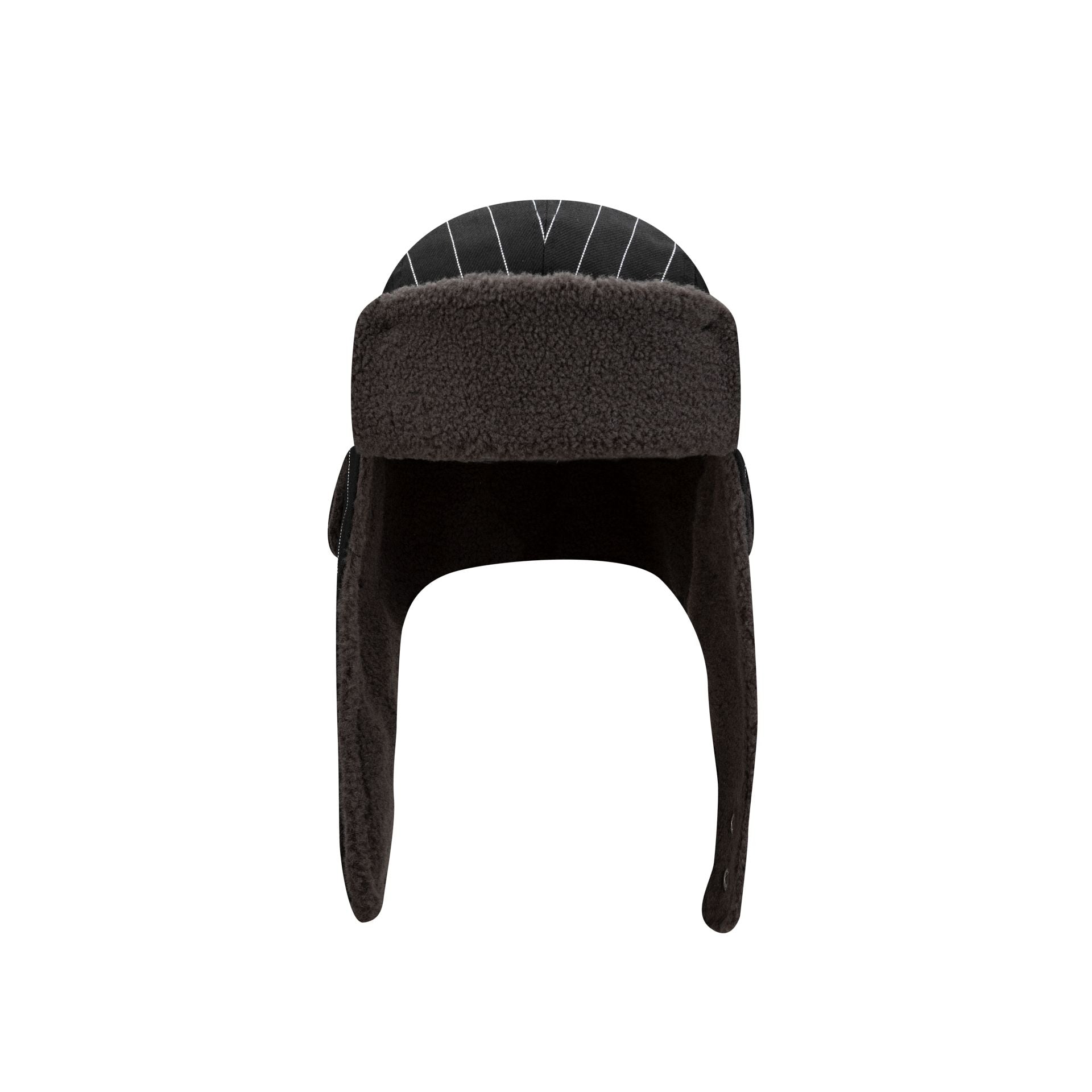 New Era Black Stripe Fashion Trapper