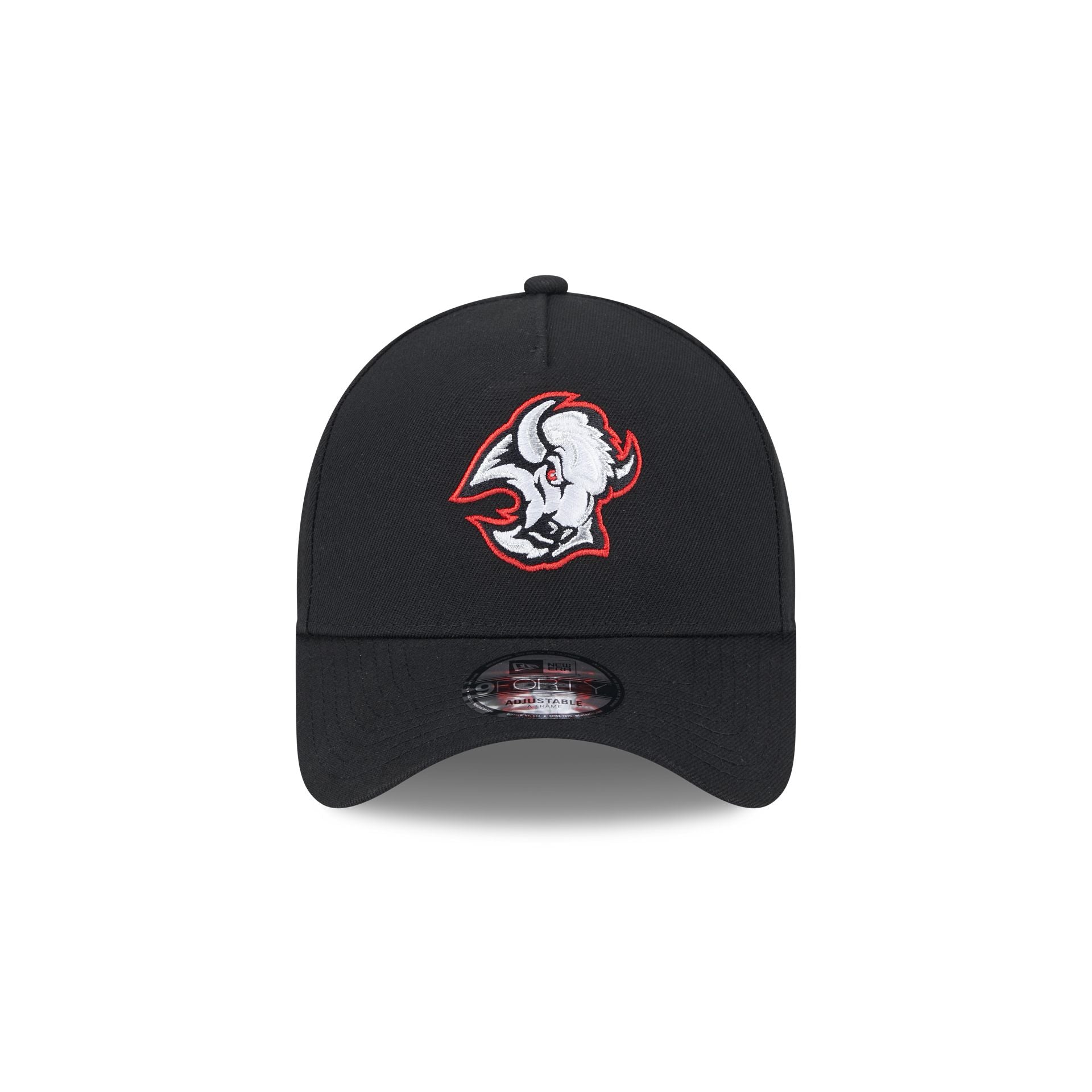 New Era Black Team 9FORTY A-Frame Snapback